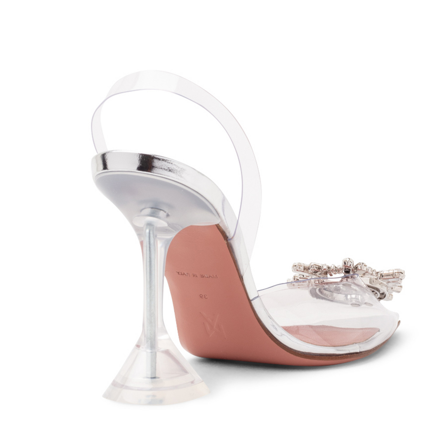 

Begum Glass slingback pumps, Neutral