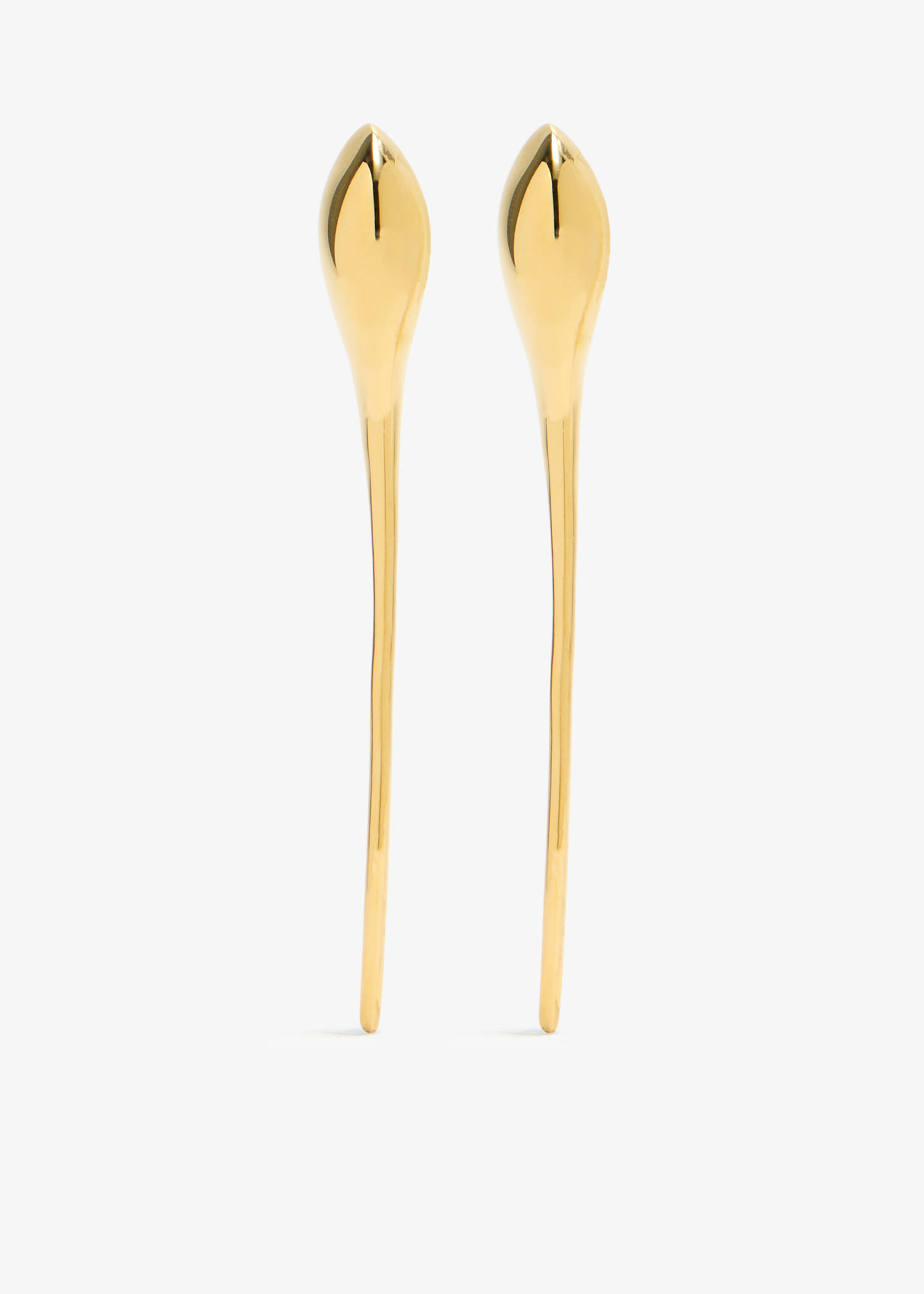 

Maple Seed earrings, Gold