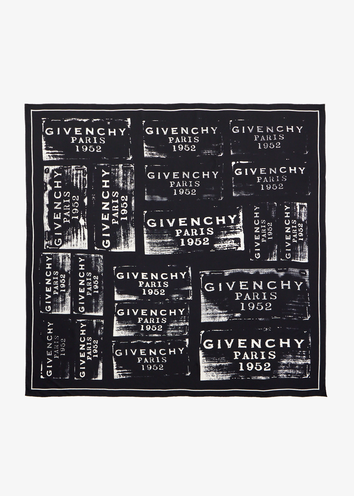 

Logo Stamp shawl, Printed