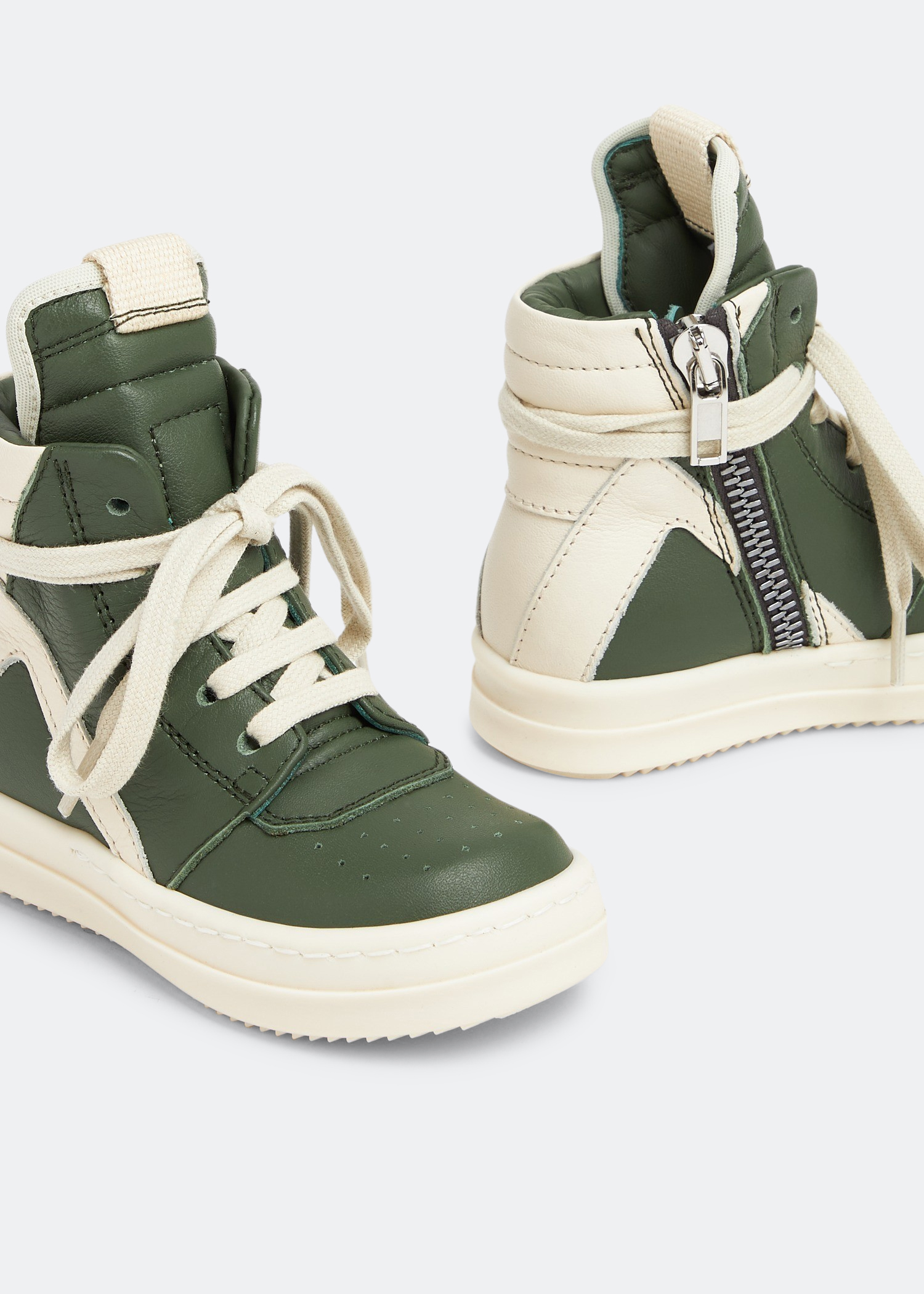 

Baby Geo high-top sneakers, Green