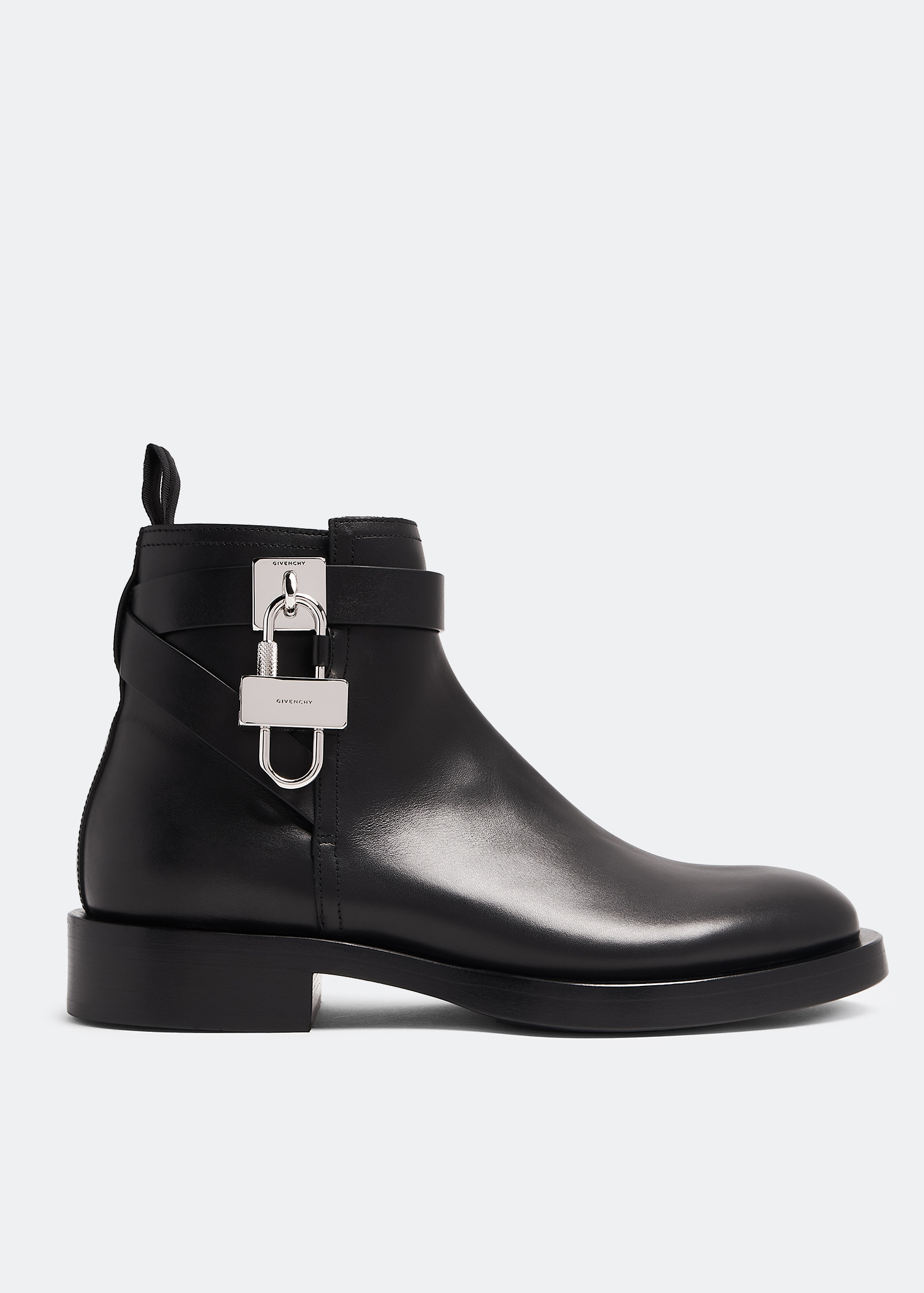 

Lock ankle boots, Black