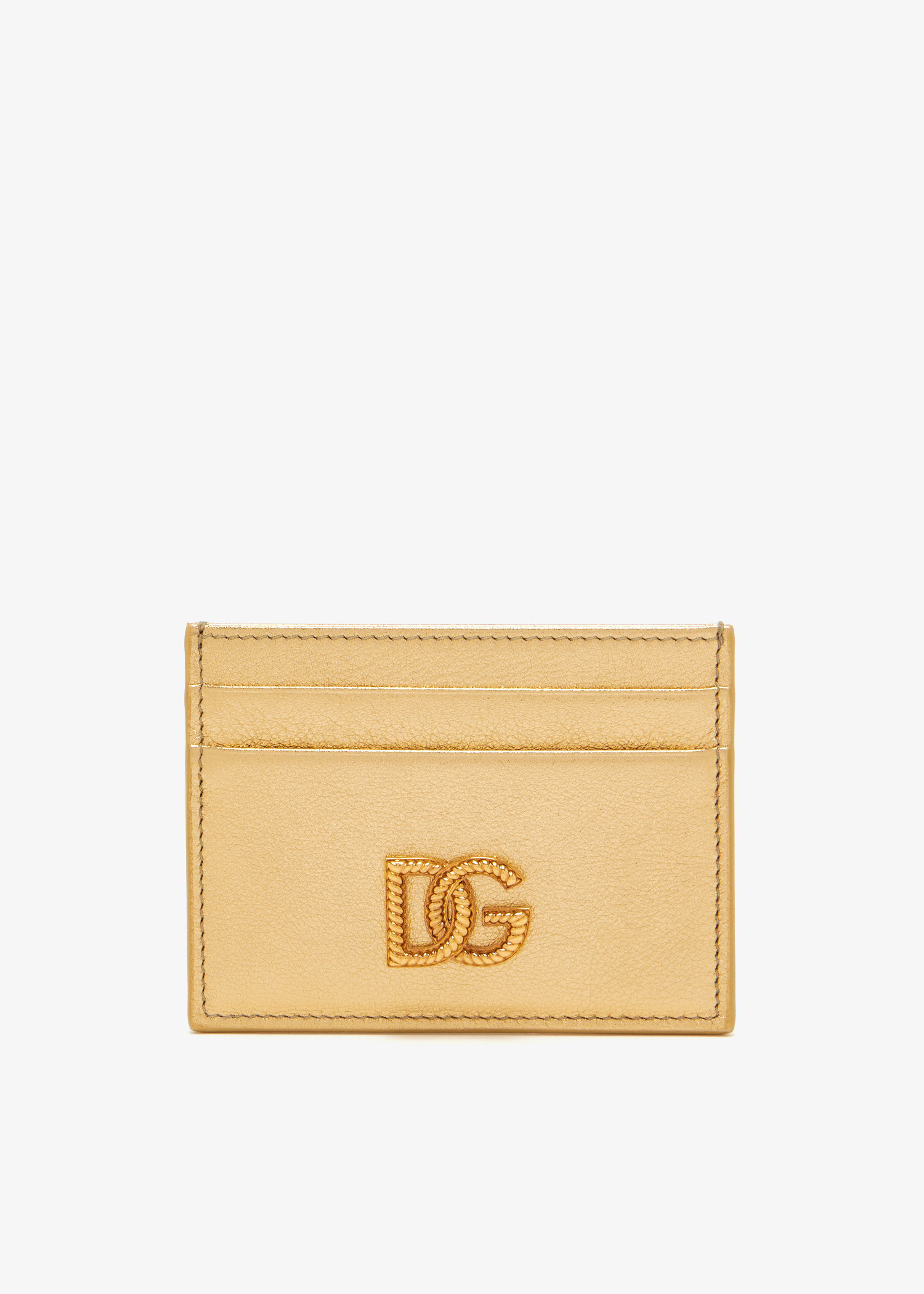 

DG logo card holder, Gold
