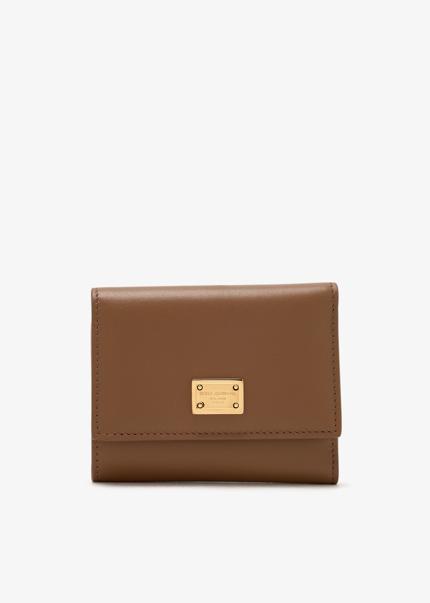 

Plongé calfskin wallet, Brown