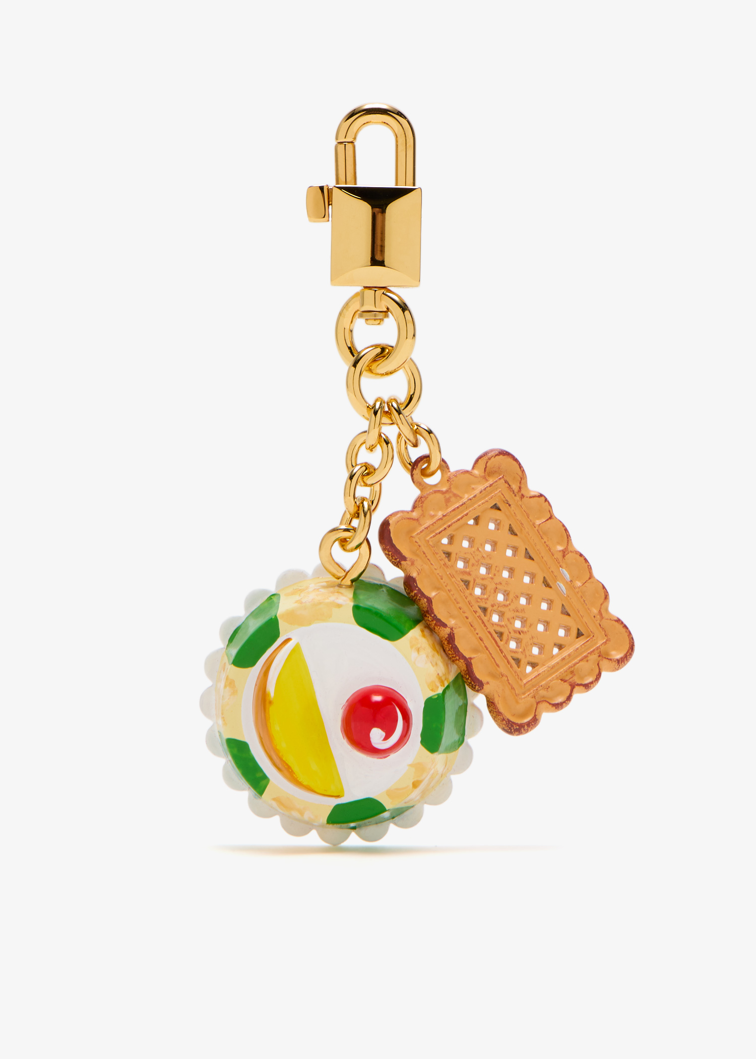 

Cassatina keychain bag charm, Multicolored