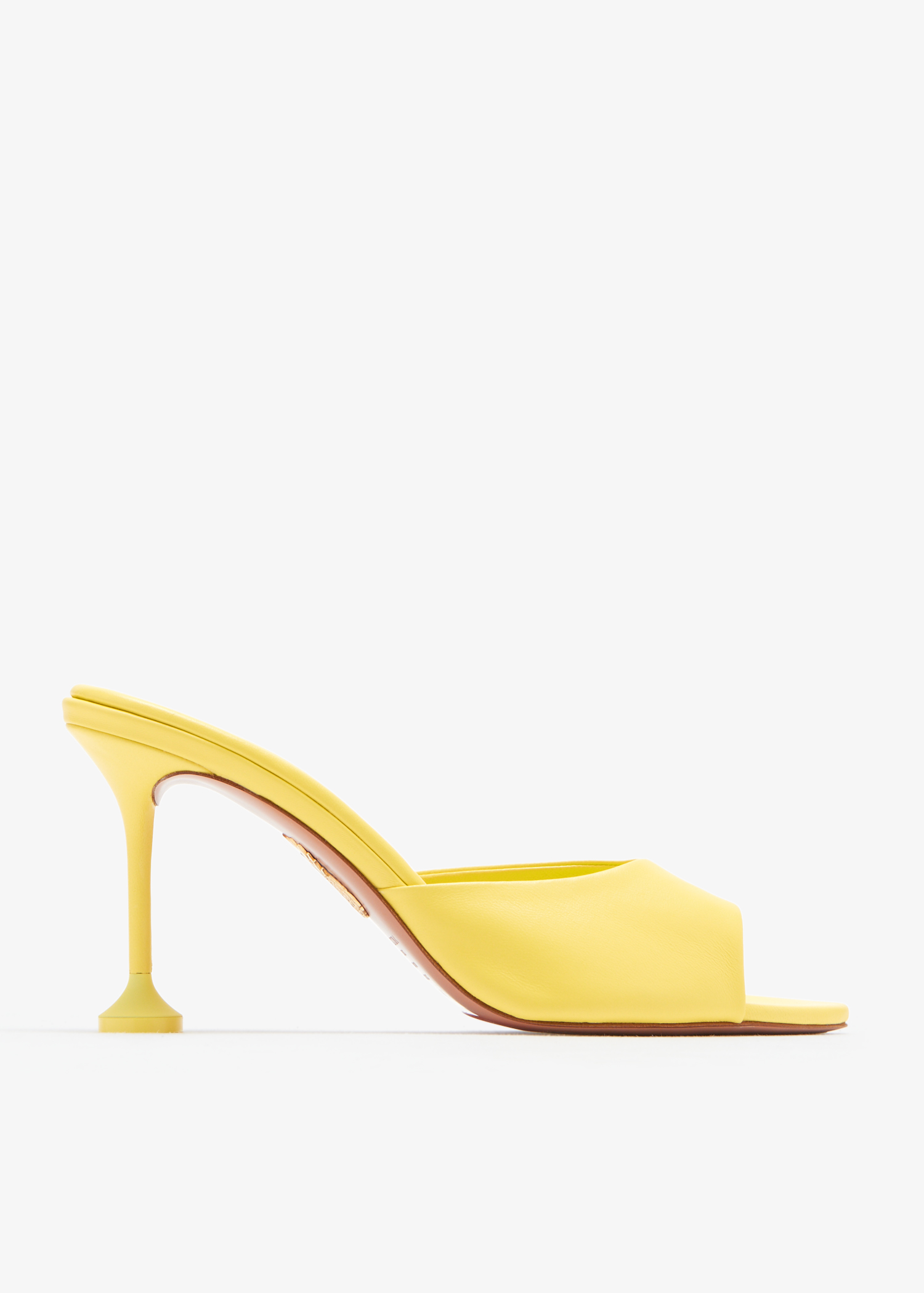 

Bisous 85 mules, Yellow