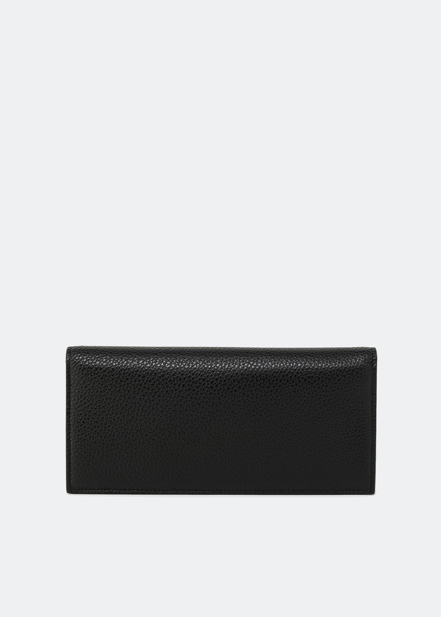 

Long leather wallet, Black