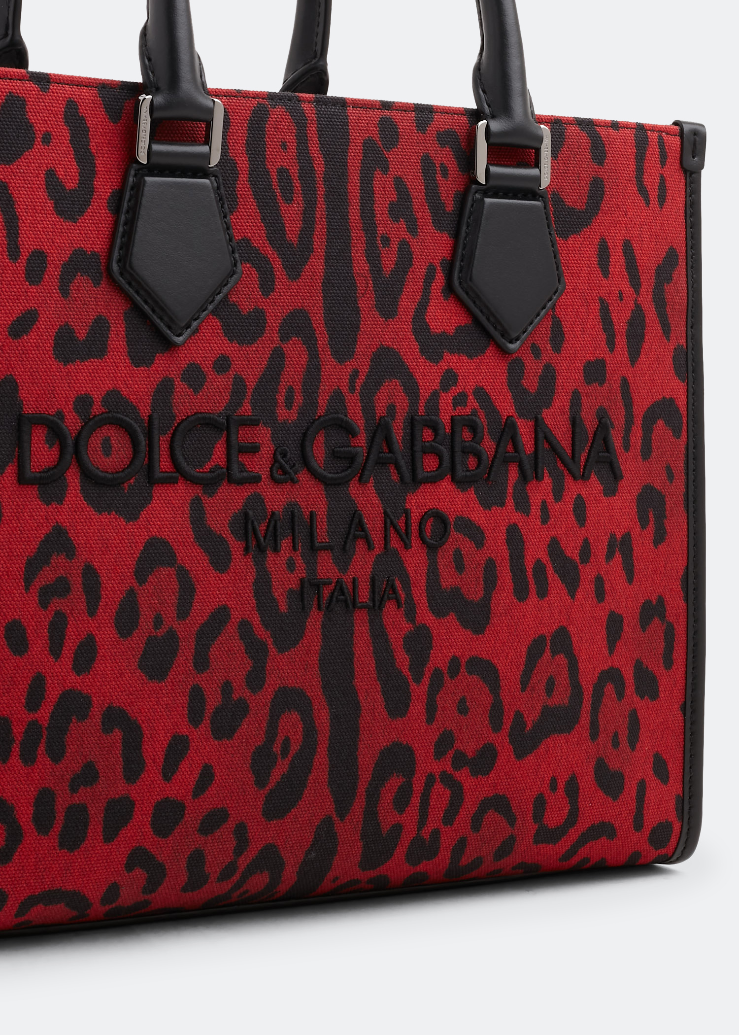 

Leopard-print tote bag, Animal print