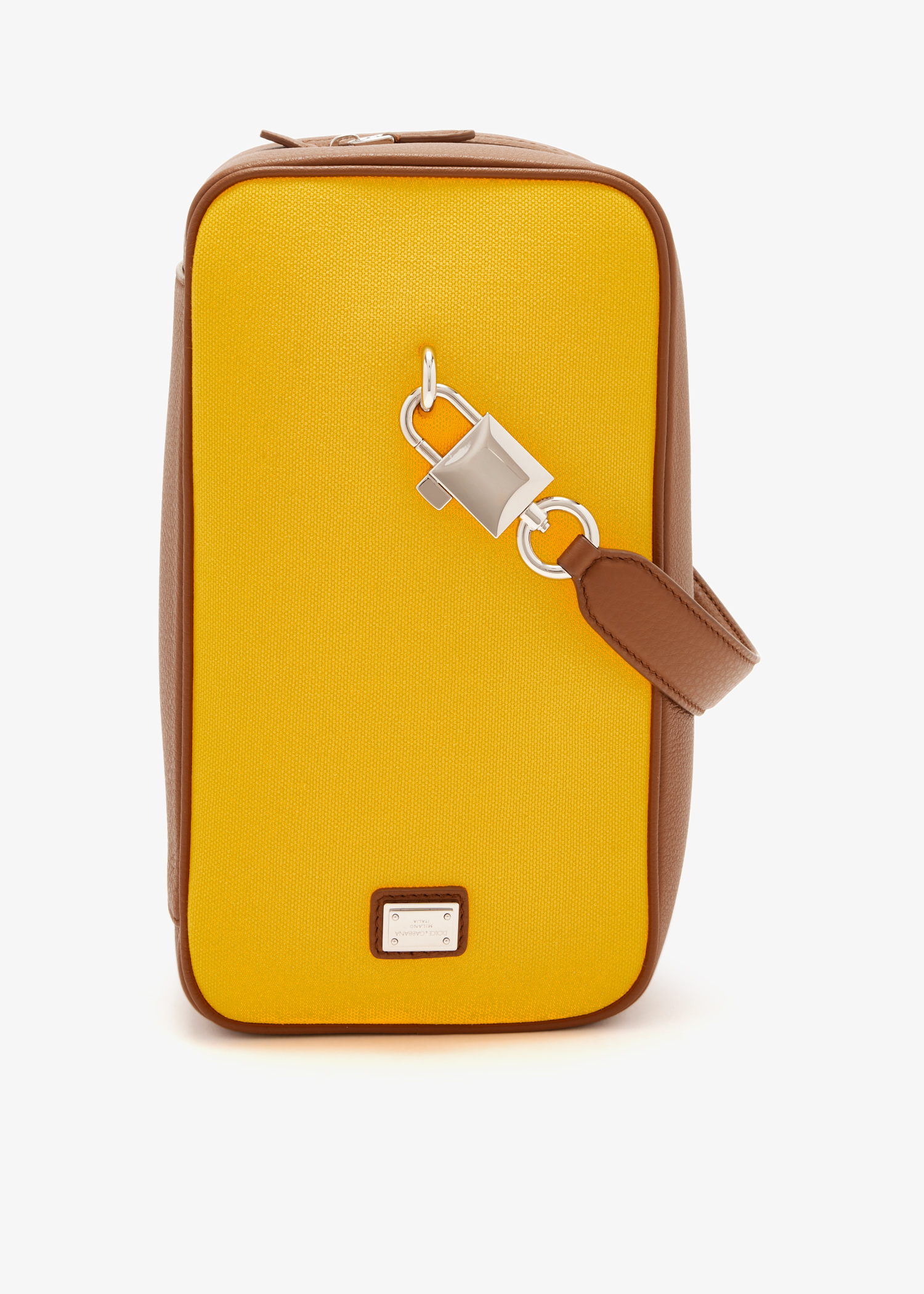 

Top handle pouch, Yellow