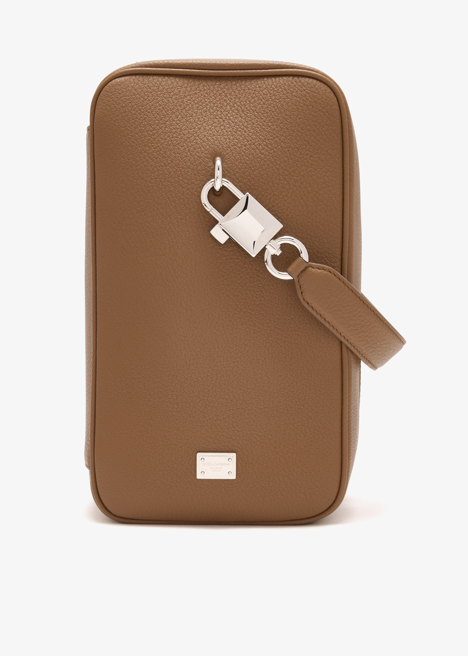

Lock handbag, Brown