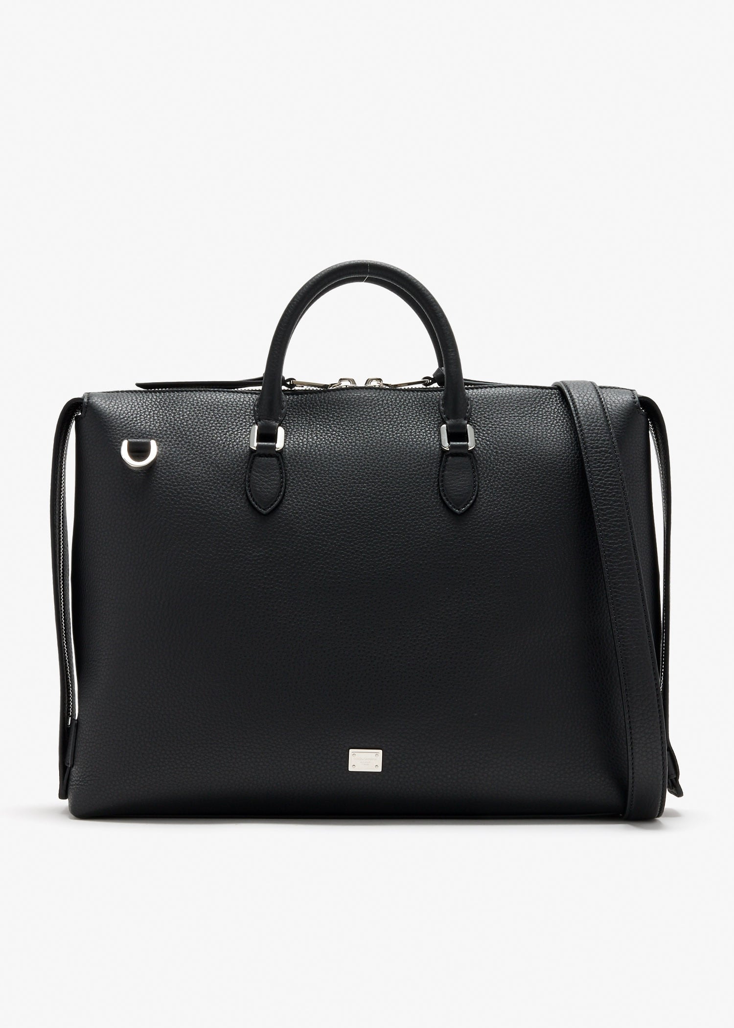 

Vittoria calfskin bag, Black