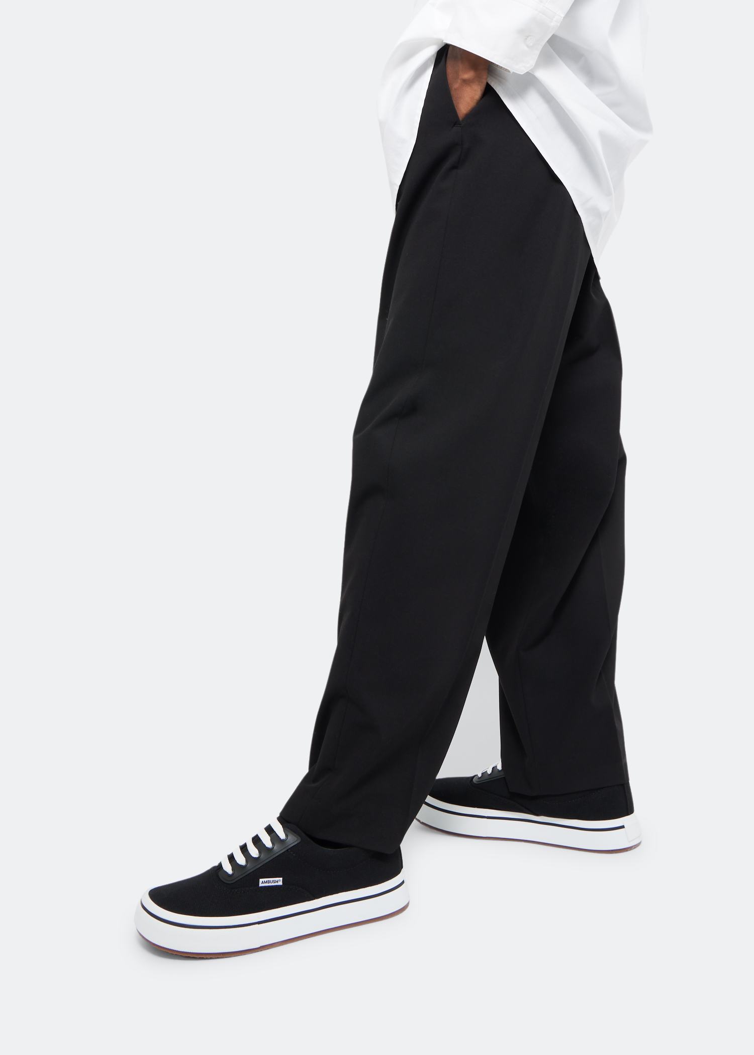

Low Vulcanised sneakers, Black