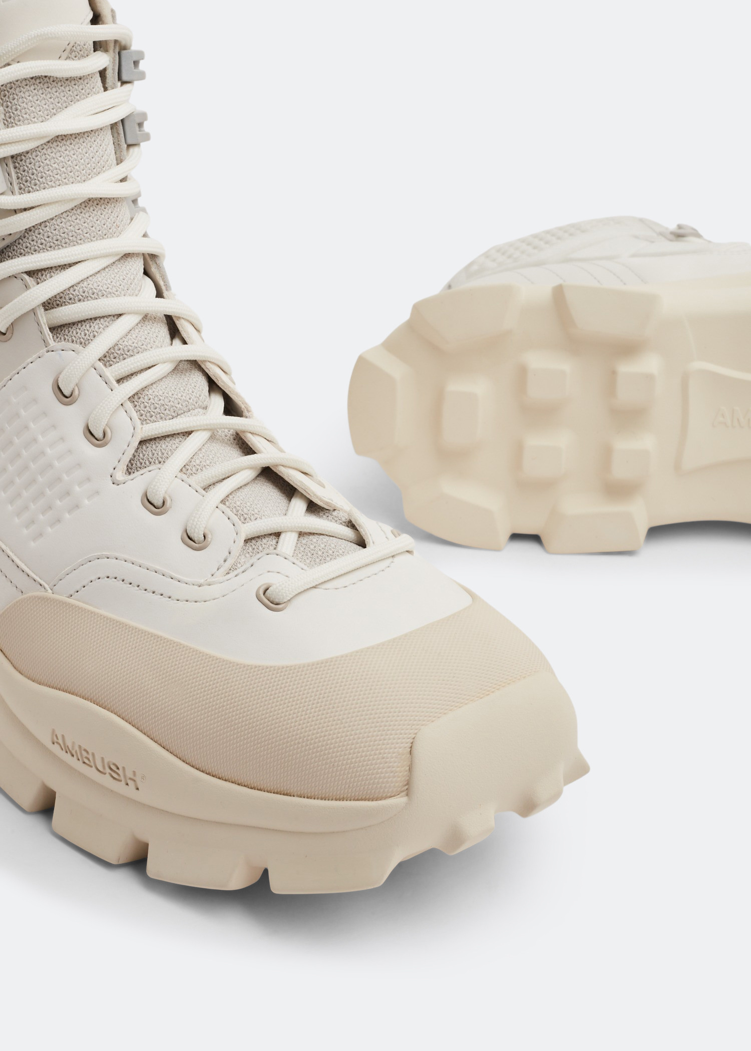 

Hiking boots, White