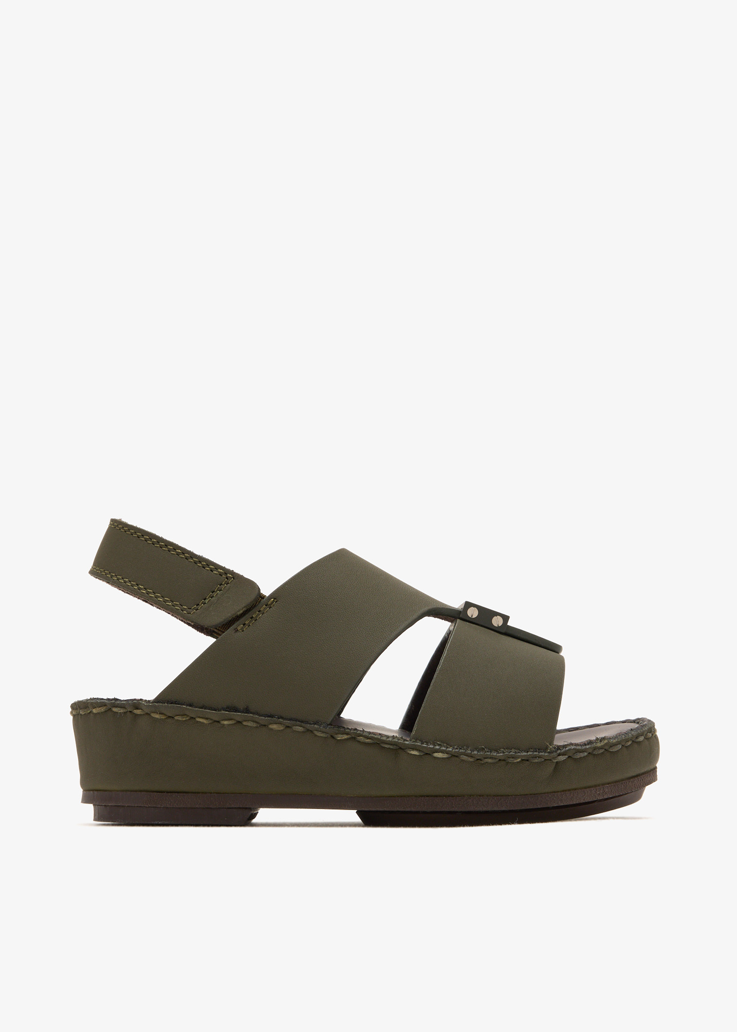 

Cerchio Gomato Rubbercalf sandals, Khaki