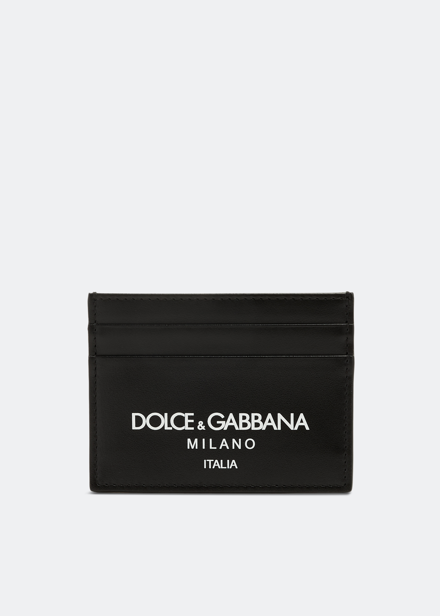 

Logo card holder, Beige