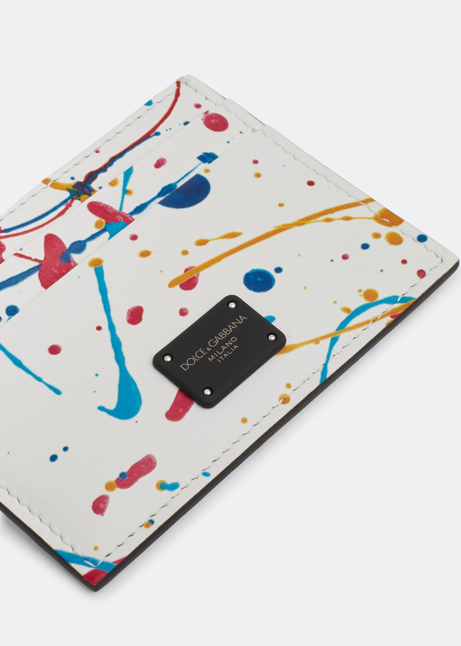 

Printed leather cardholder, Prints