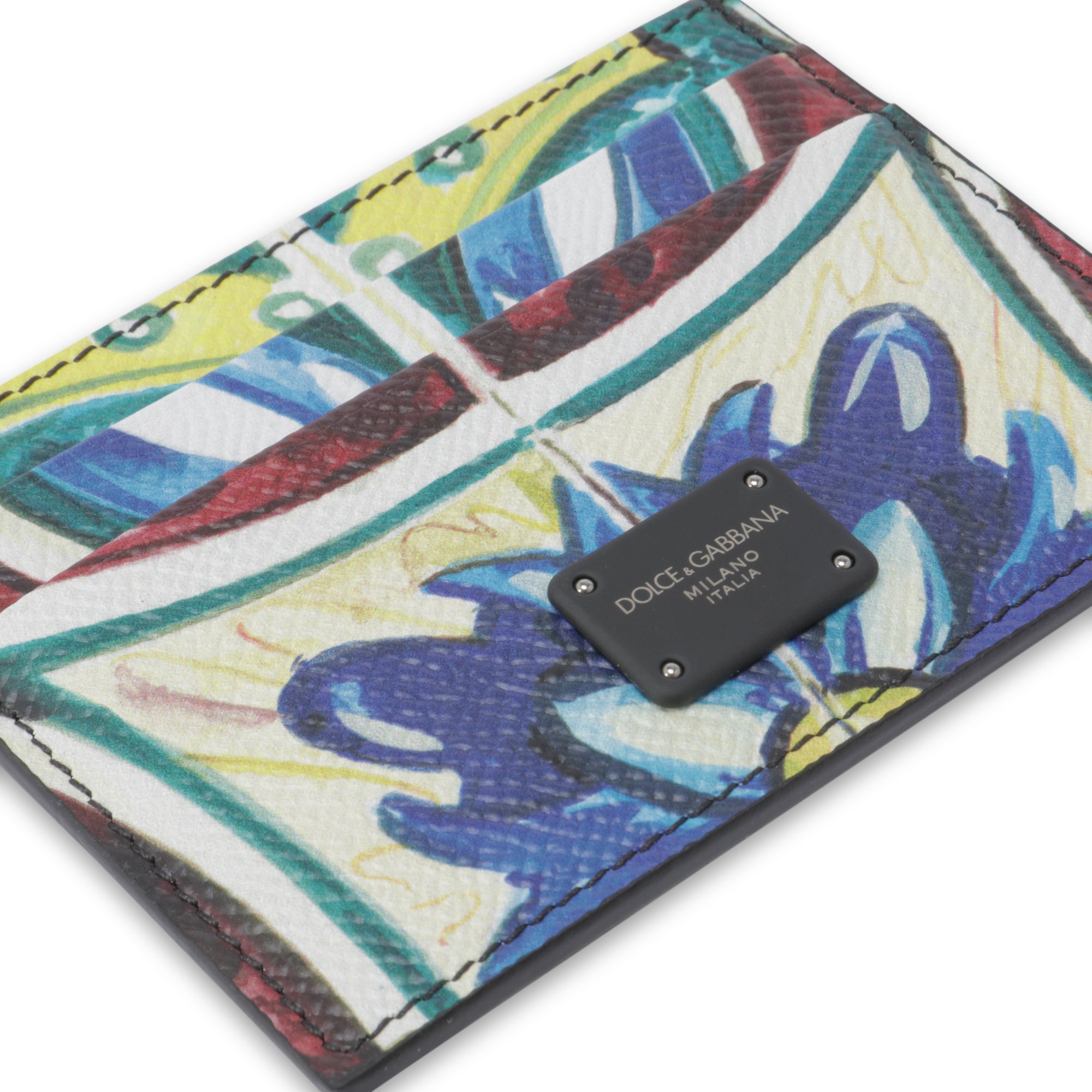 

Dauphine printed cardholder, Multi-coloured