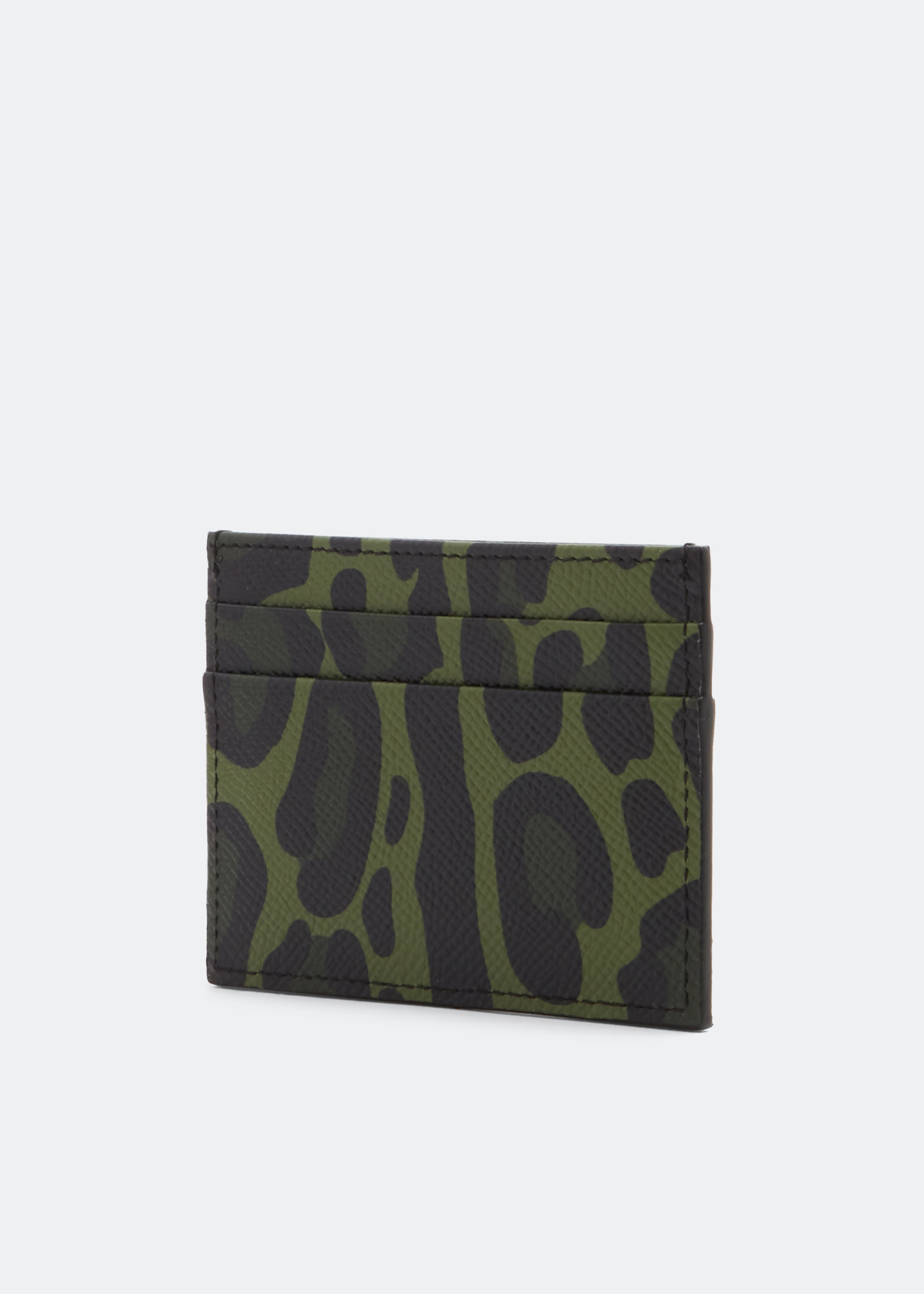 

Dauphine leopard print card holder, Animal print