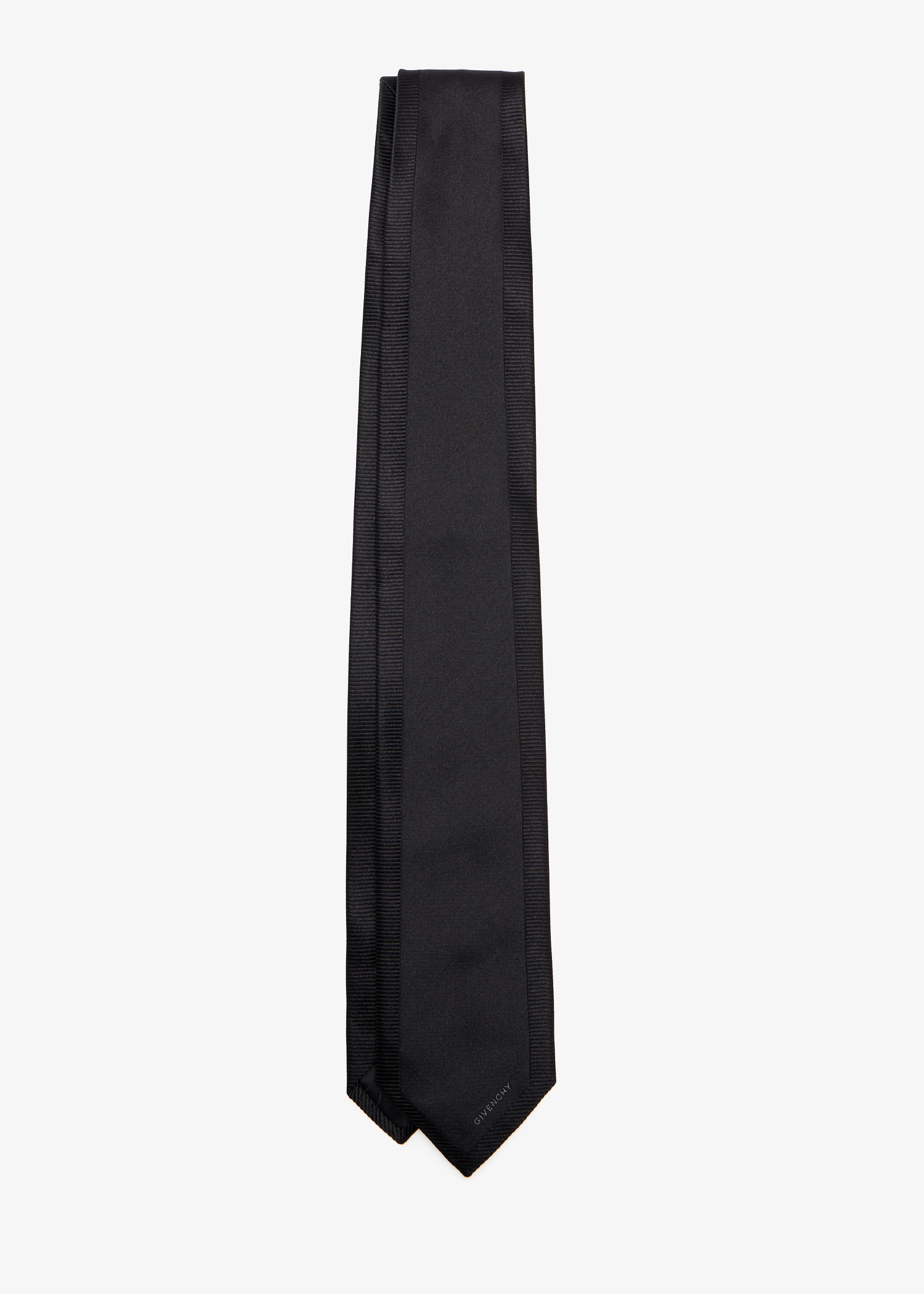 

Silk Jacquard tie, Black