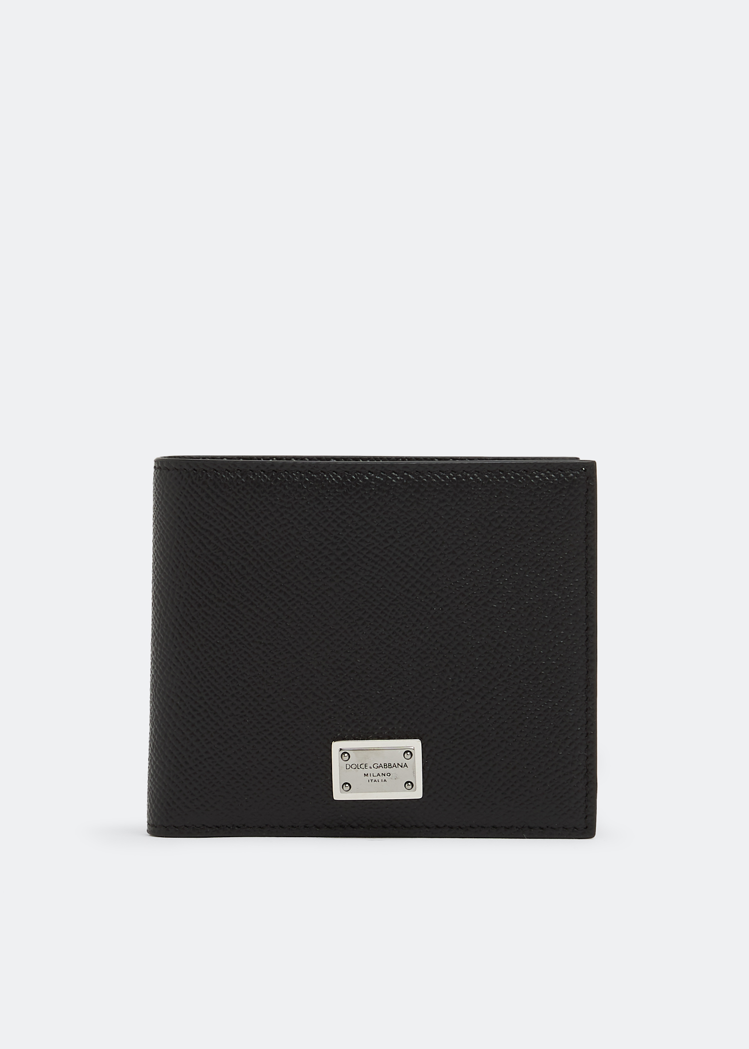 

Dauphine leather wallet, Black