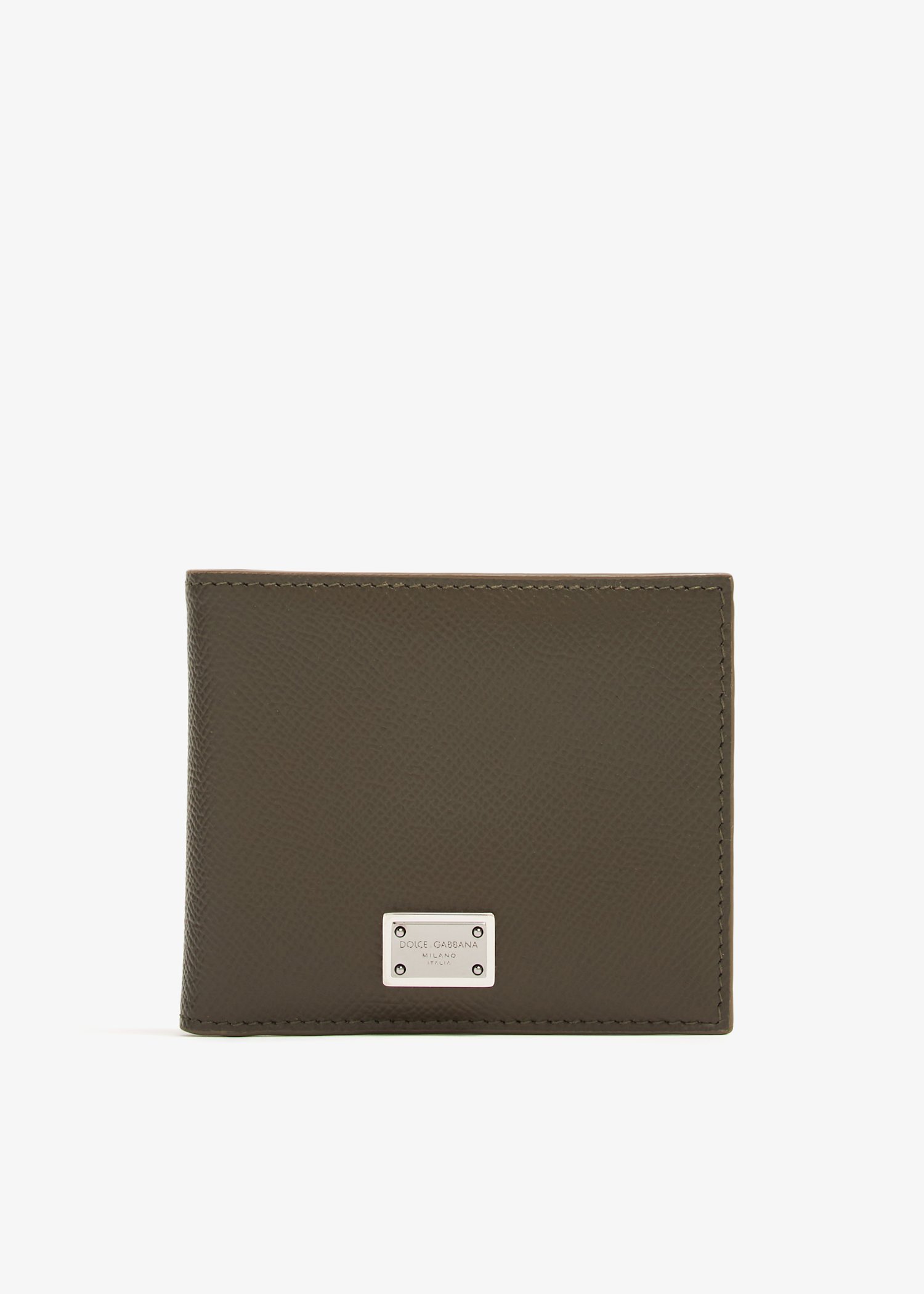 

Dauphine calfskin wallet, Green