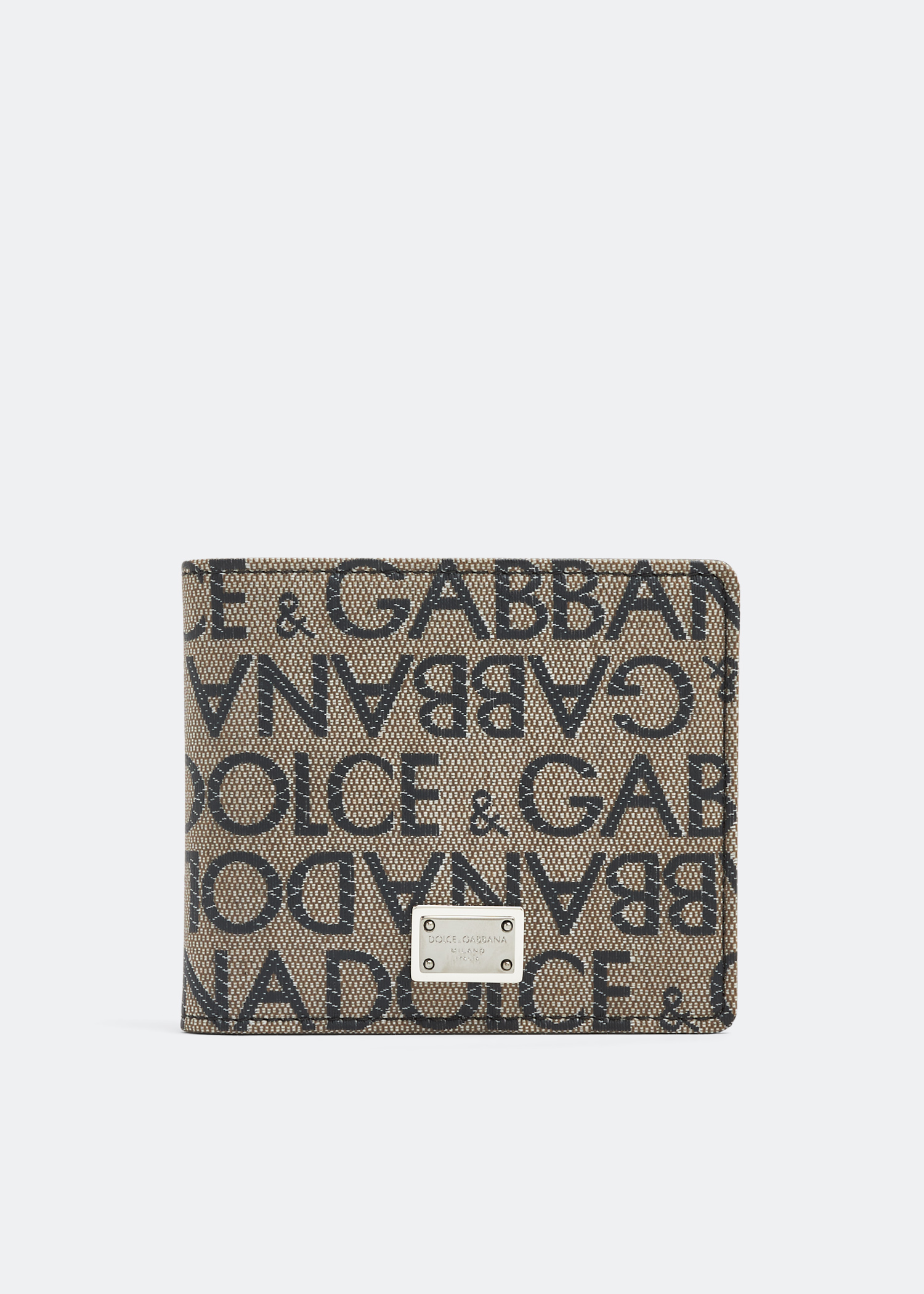 

Jacquard Wallet, Brown