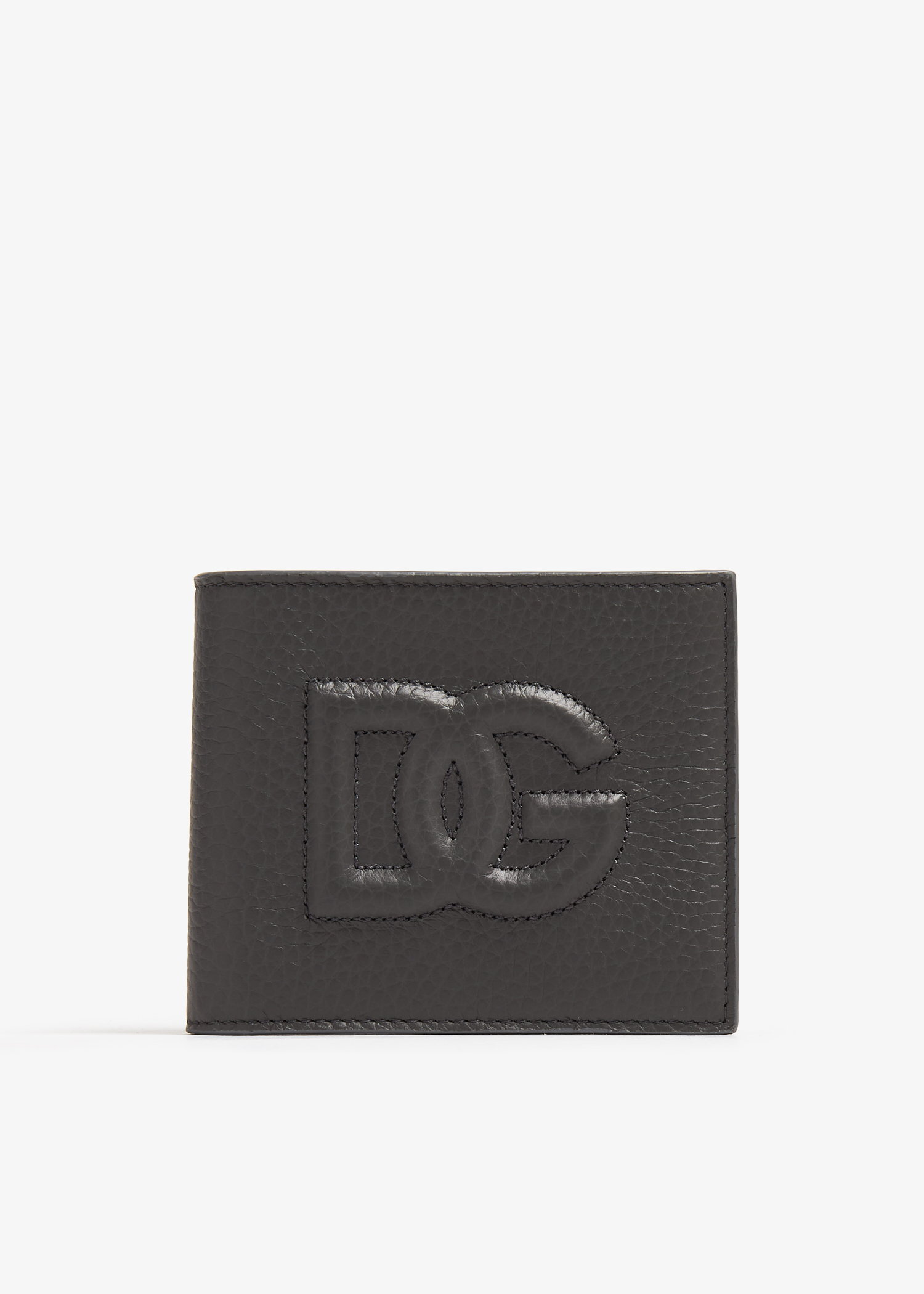 

DG logo bifold wallet, Grey