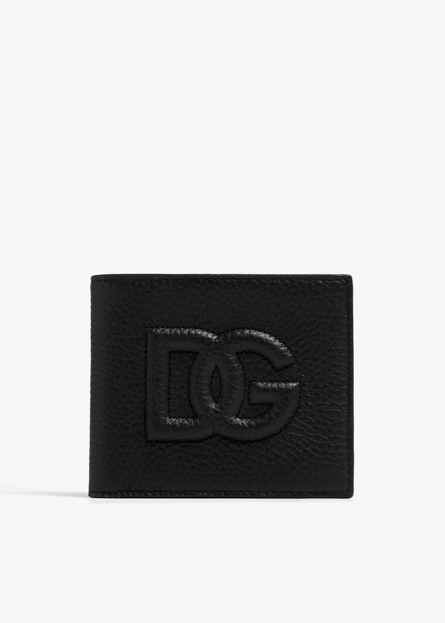 

DG logo bifold wallet, Black
