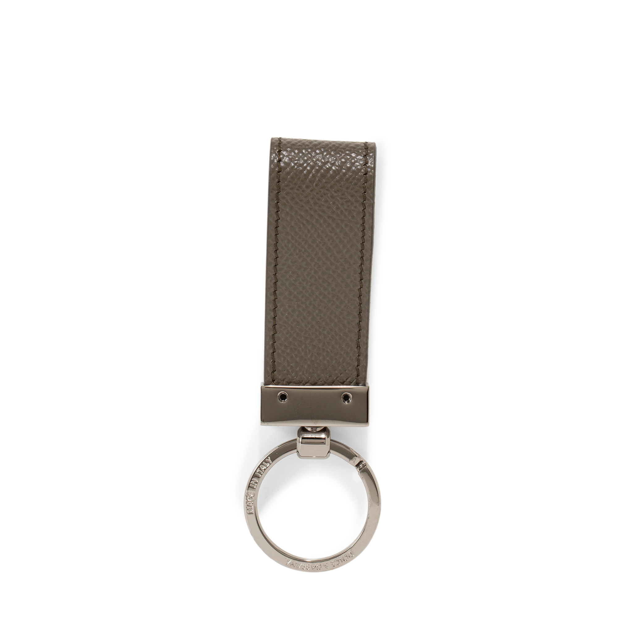 

Logo split-ring keychain, Green