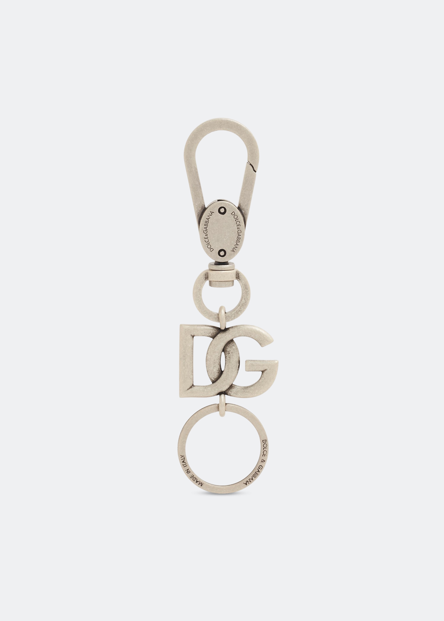 

DG logo keychain, Silver