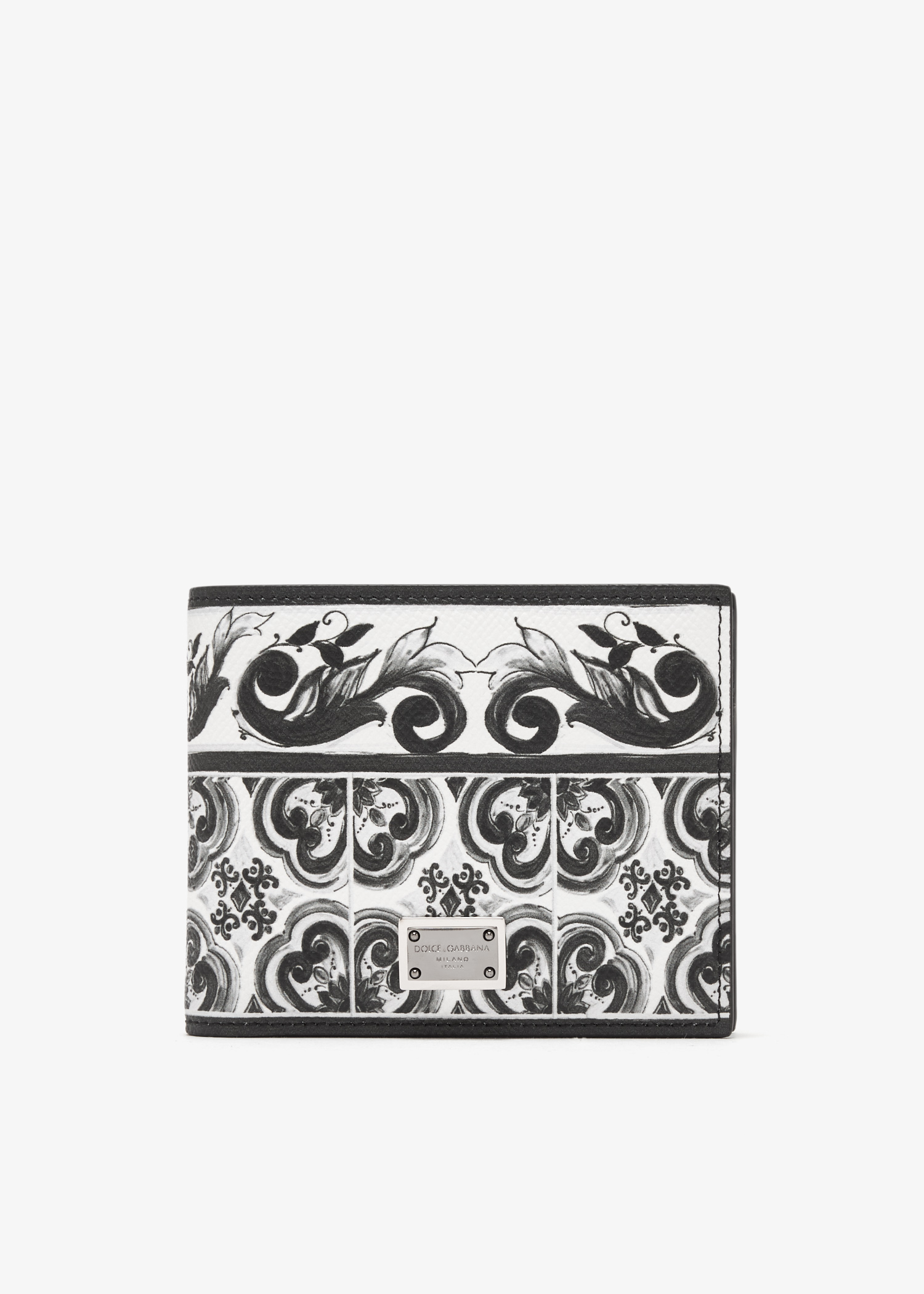 

Majolica-print wallet, Printed