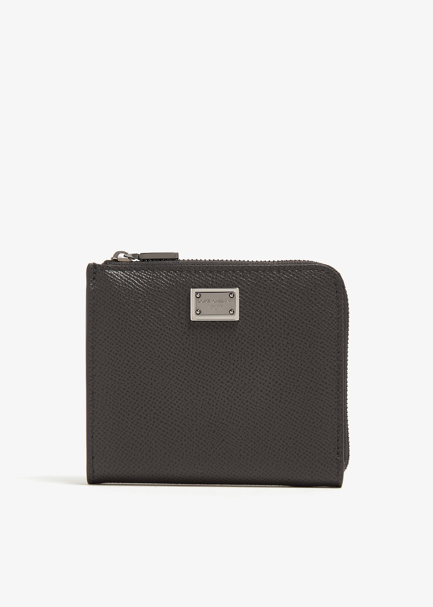 

Dauphine calfskin card holder, Black