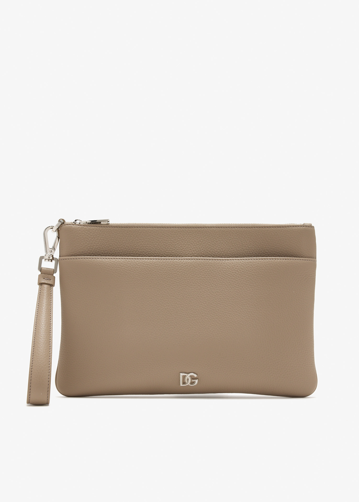

DG logo toiletry bag, Taupe