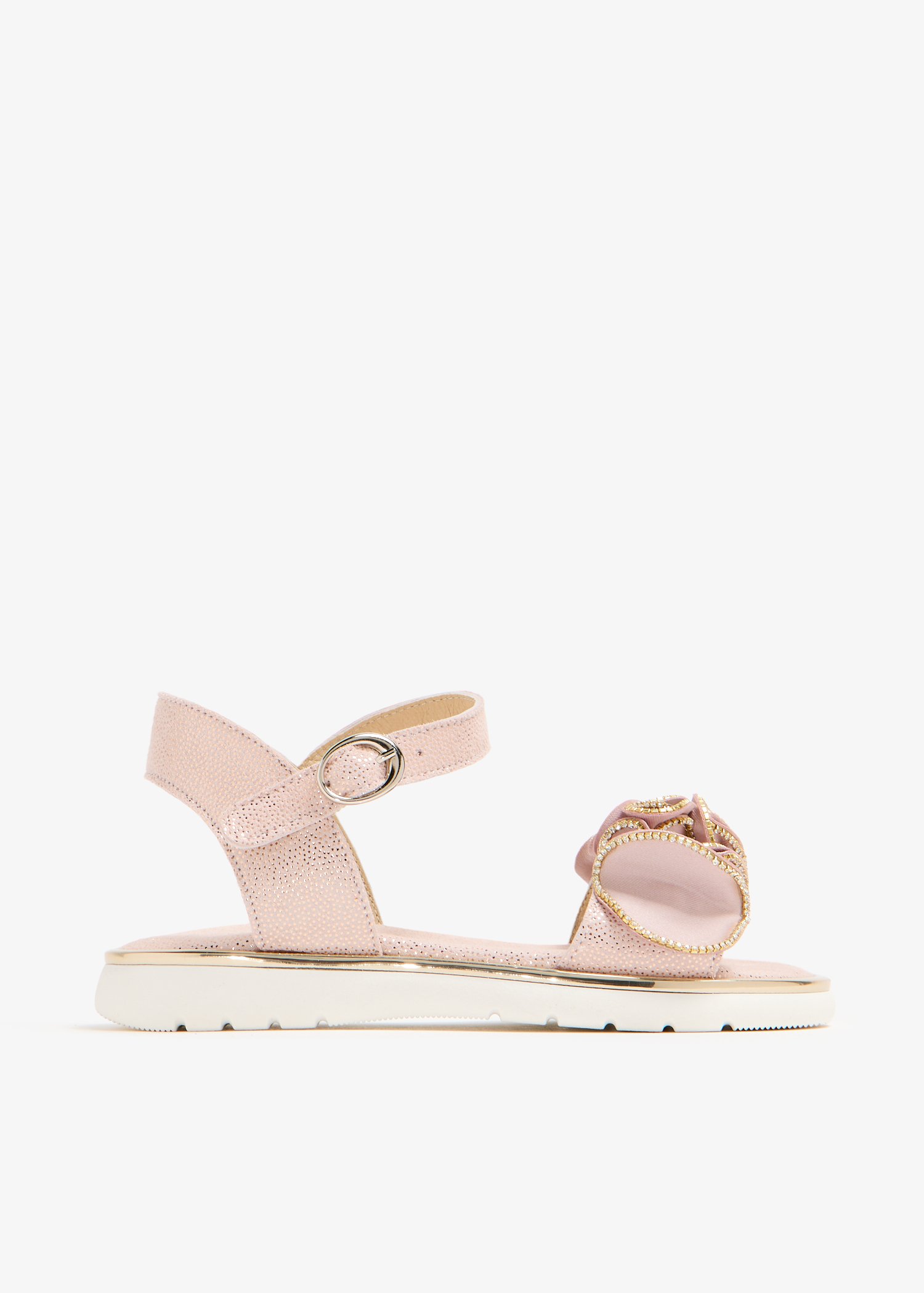 

Ruffle sandals, Pink