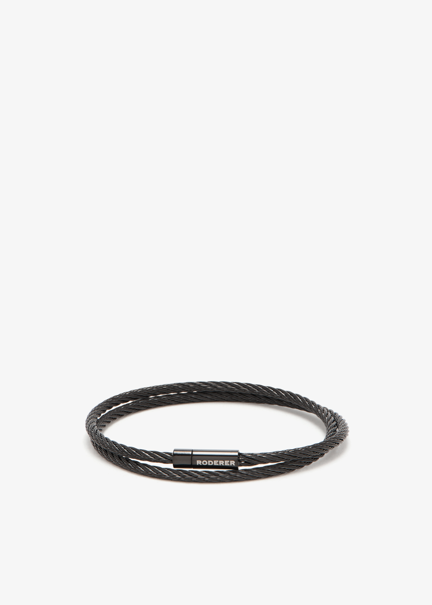 

Giacomo double tour bracelet, Black
