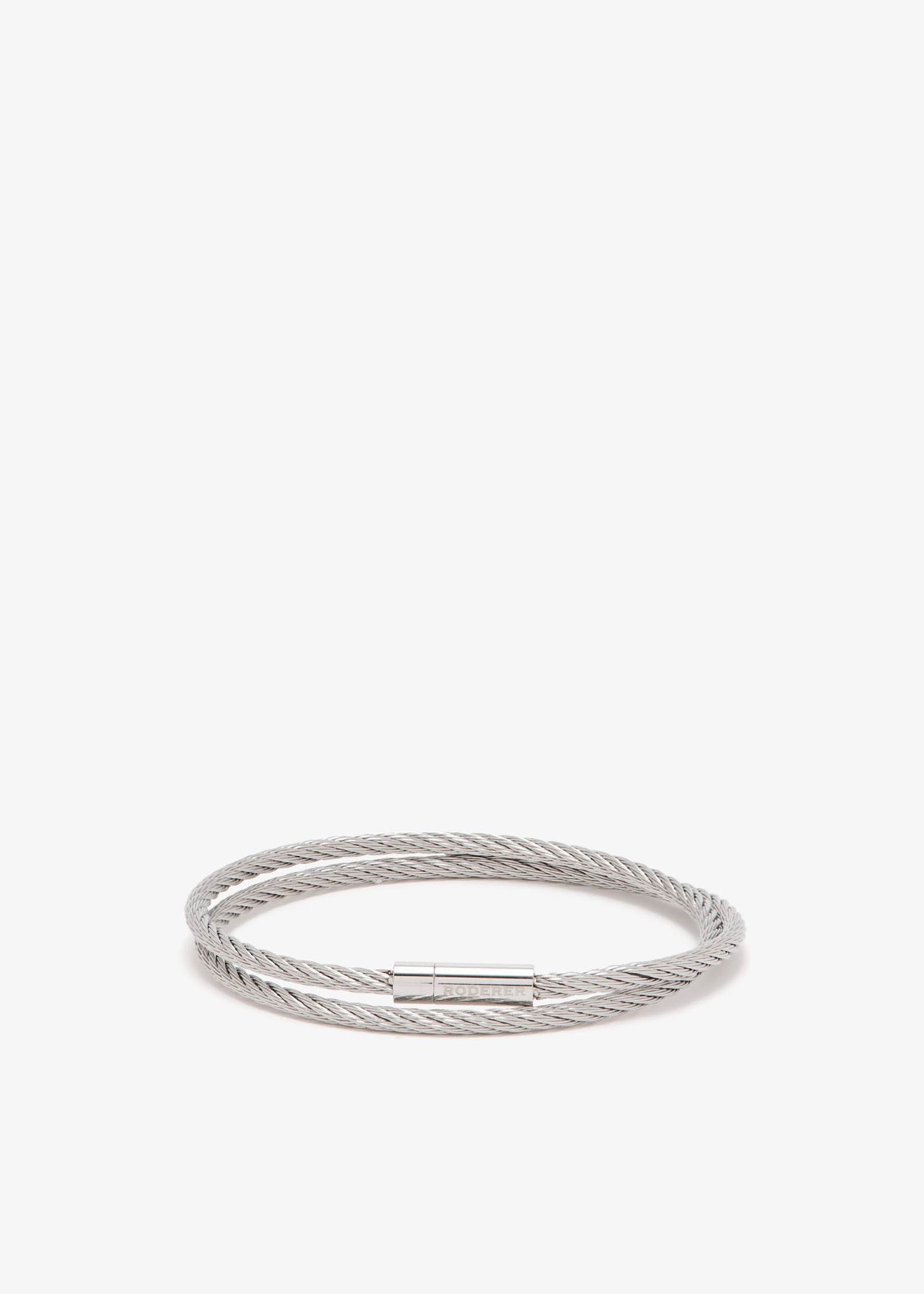 

Giacomo double tour bracelet, Silver