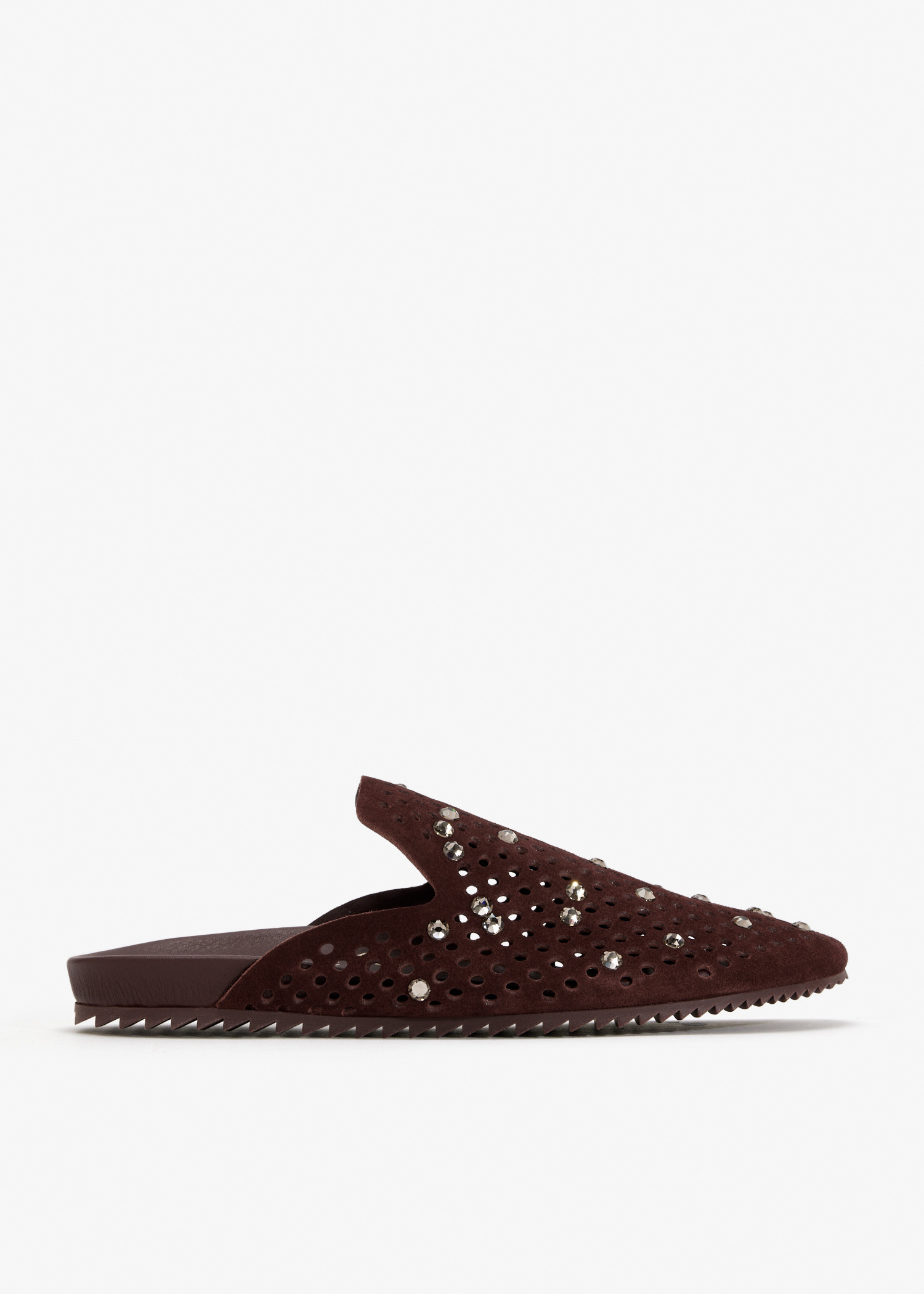 

Braidy slippers, Burgundy