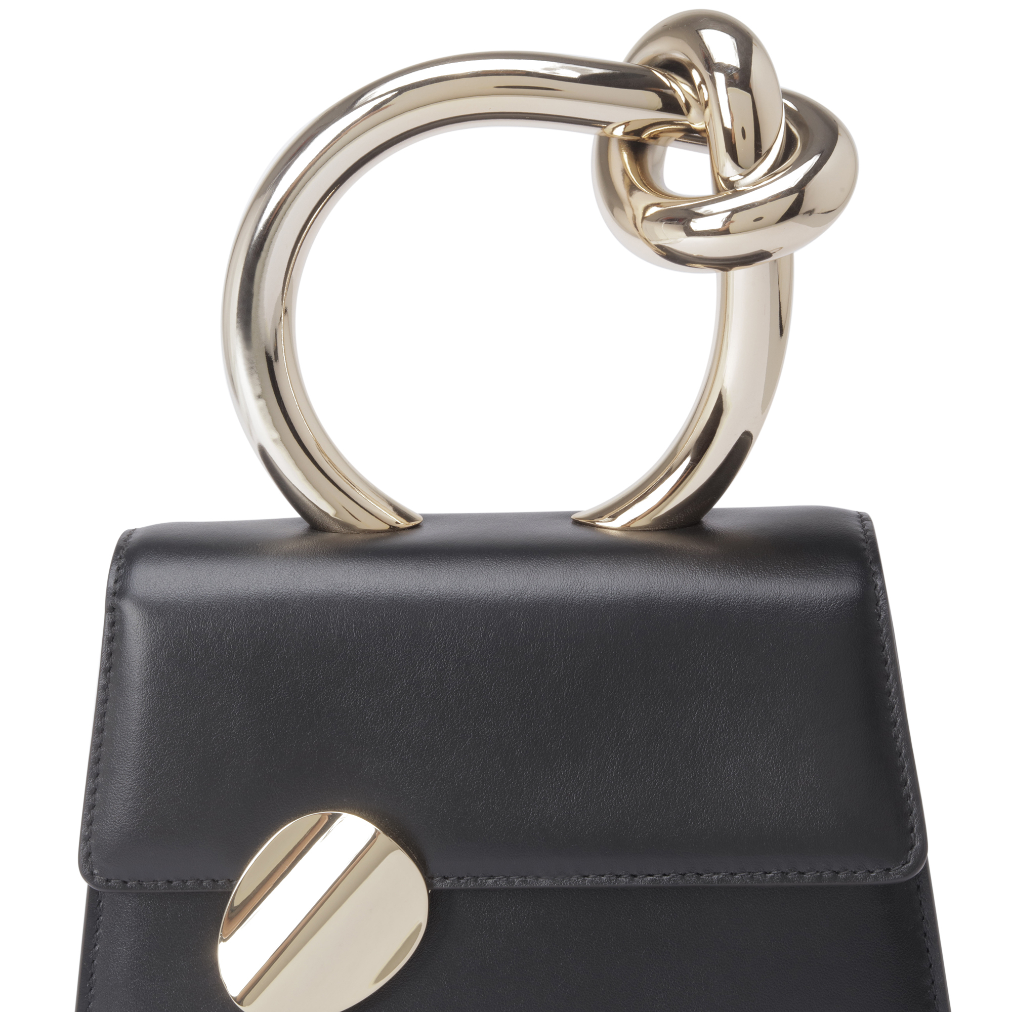 

Brigitte small top-handle bag, Black