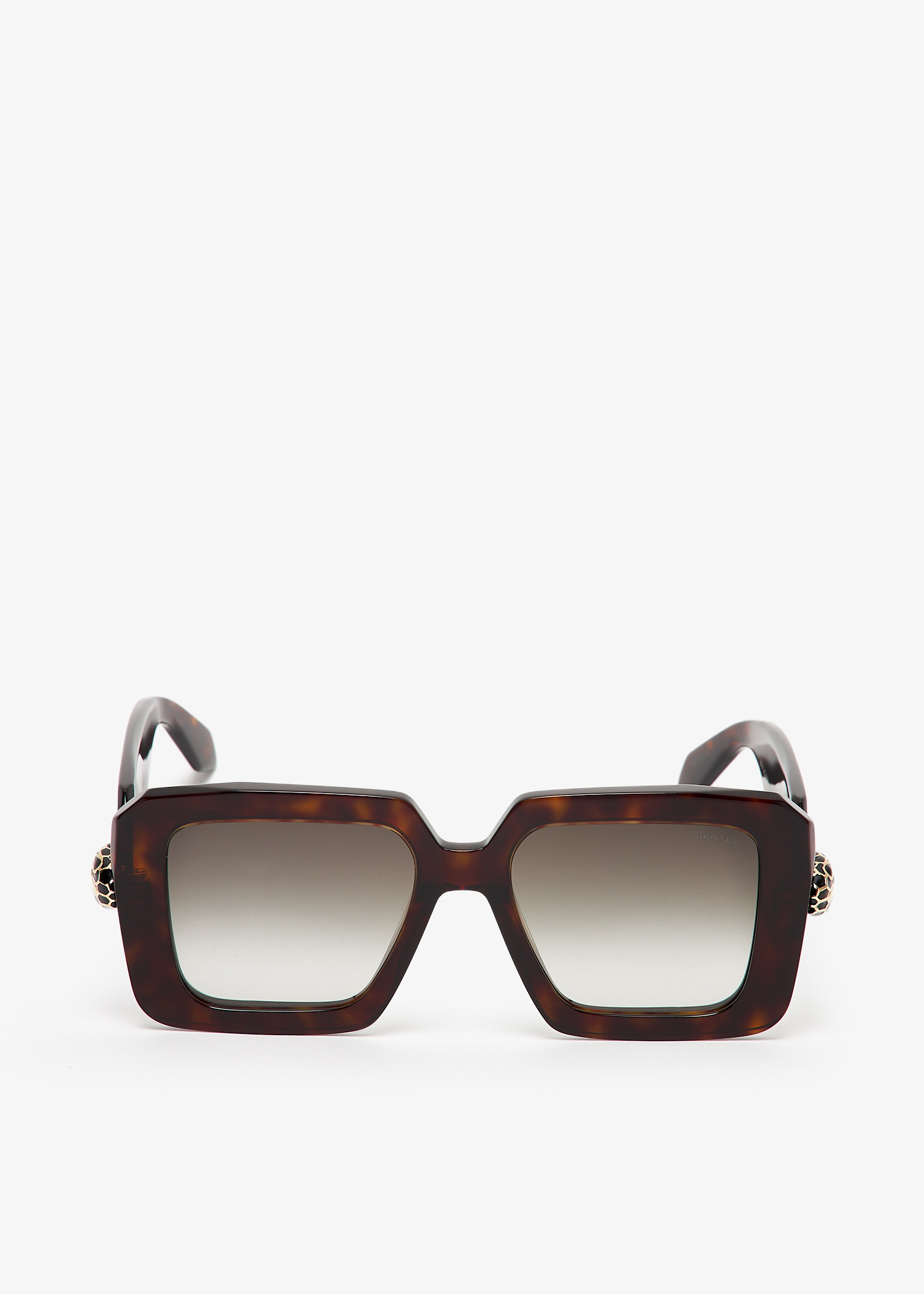

Serpenti geometric sunglasses, Brown