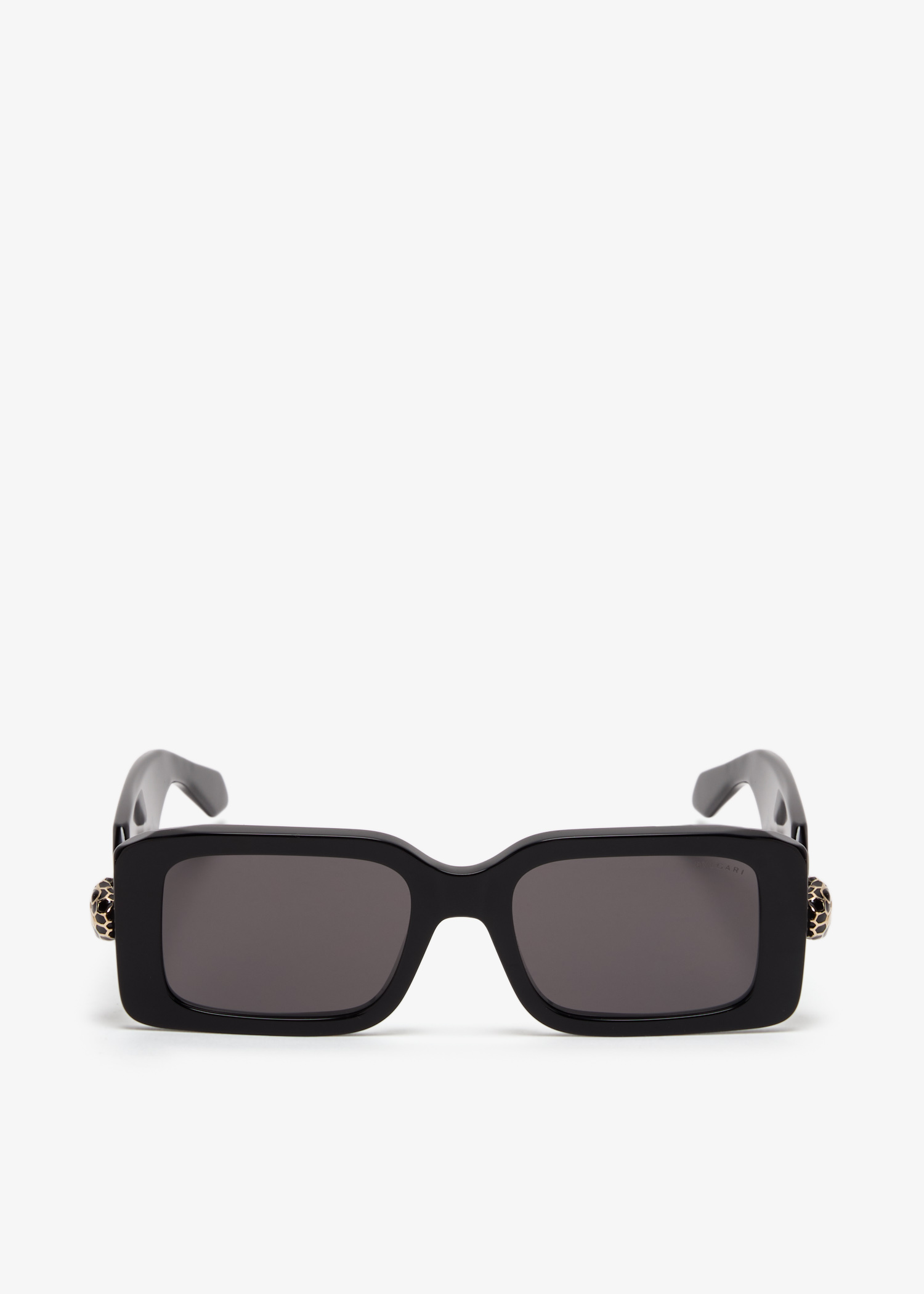 

Serpenti Forever rectangular sunglasses, Black