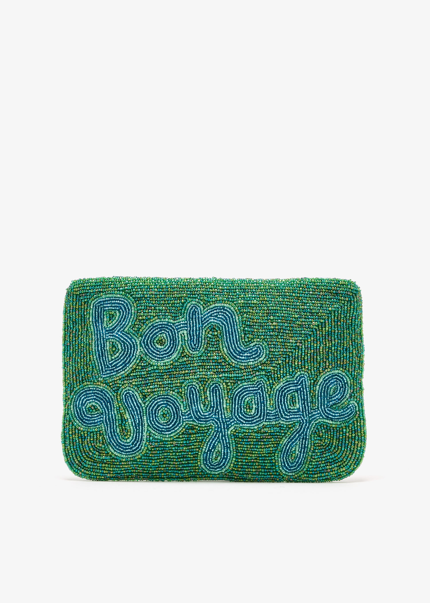 

Bon Voyage clutch, Green
