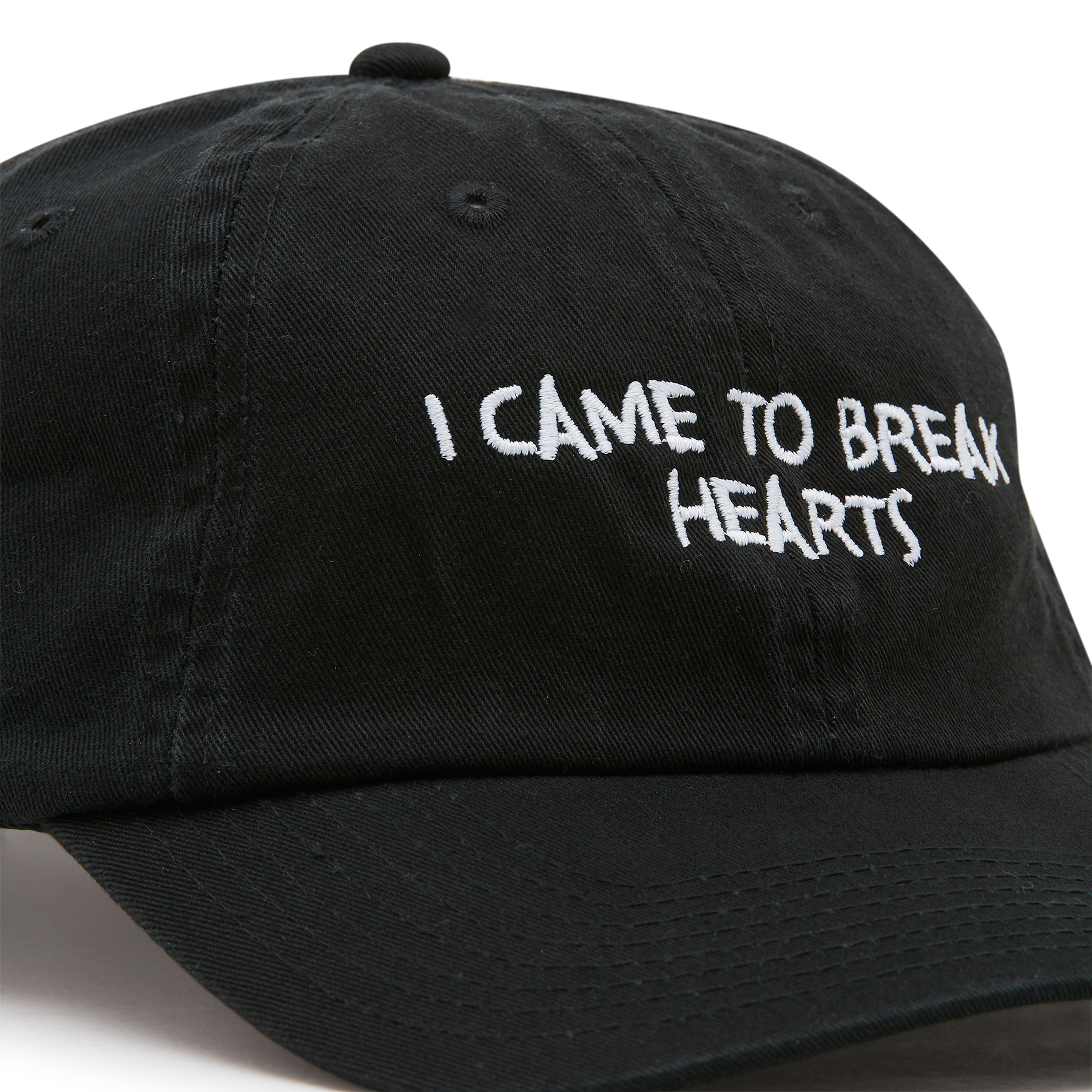 

I came to break hearts cap, Black