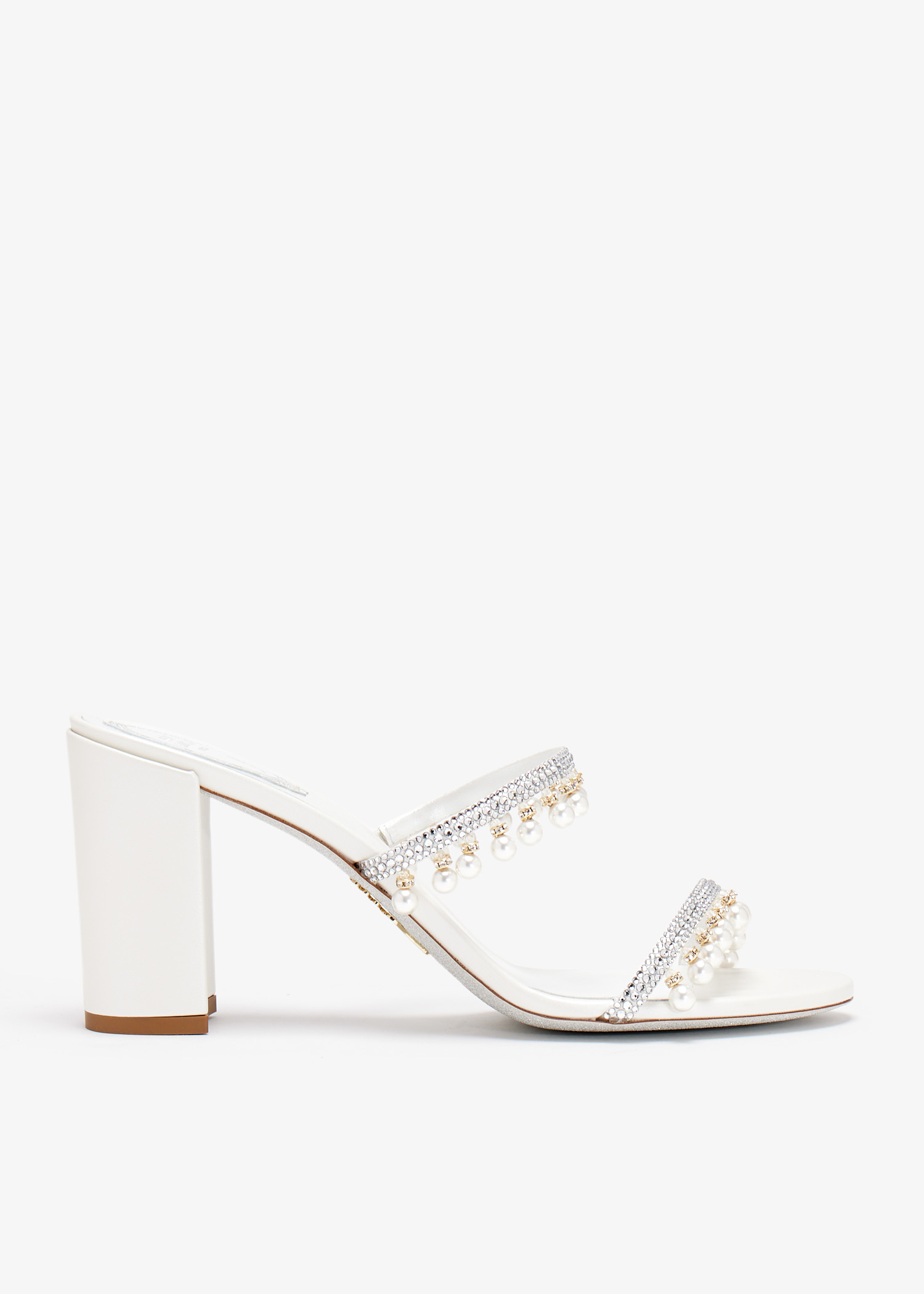 

Chandelier sandals, White