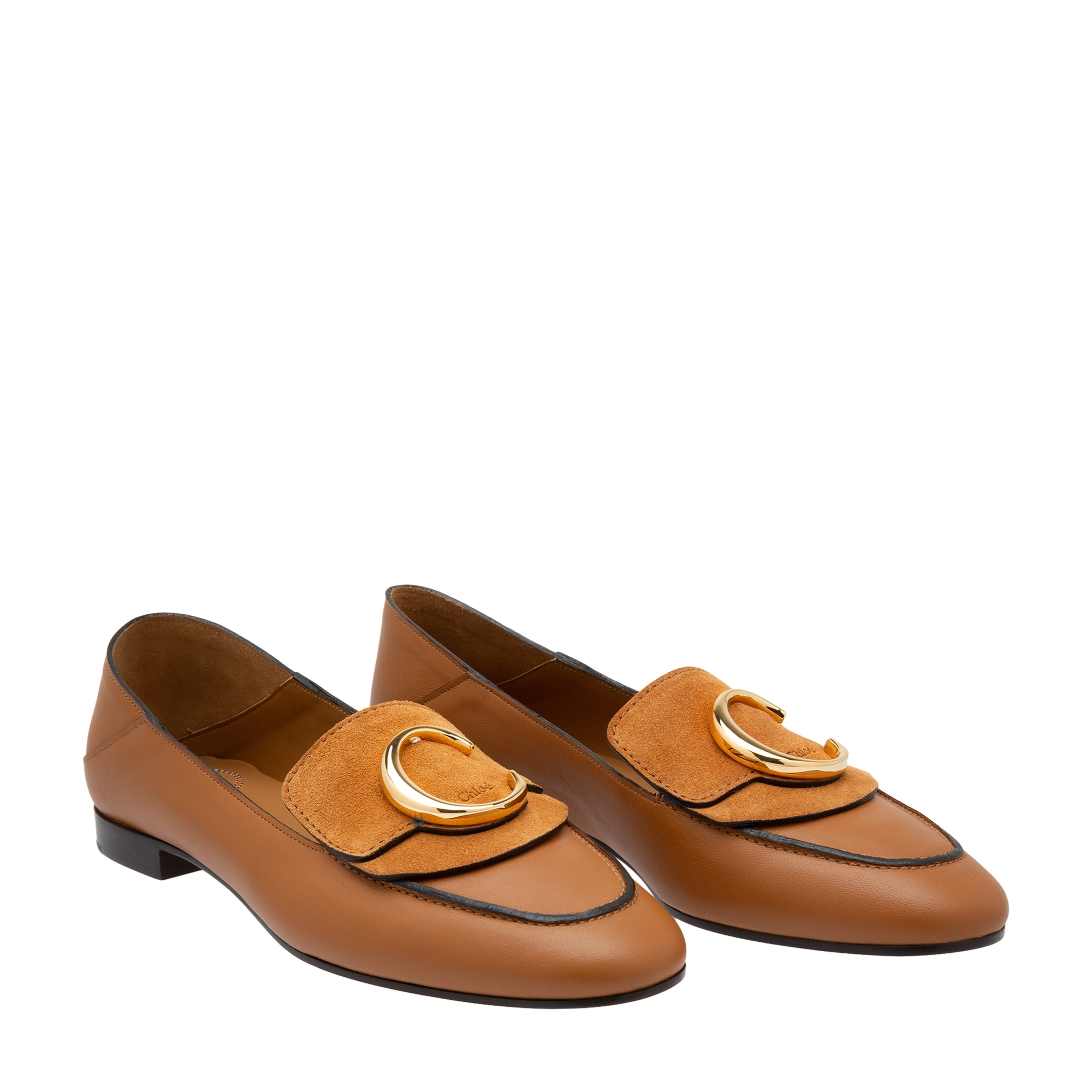 

Leather loafers, Brown