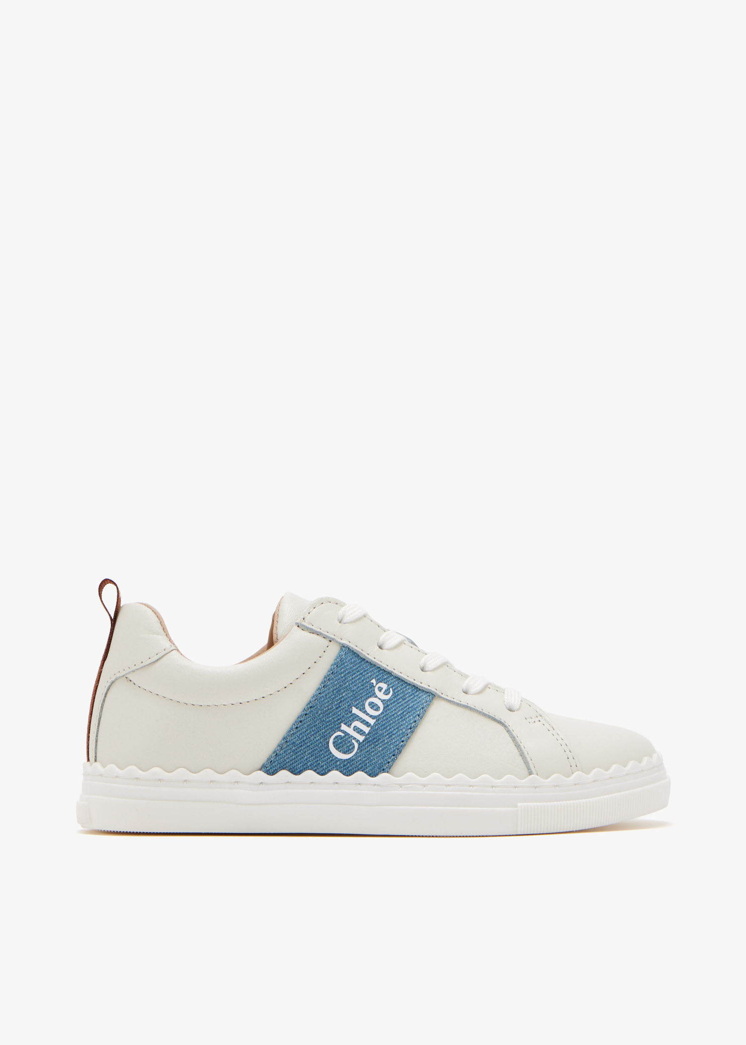 

Logo sneakers, White