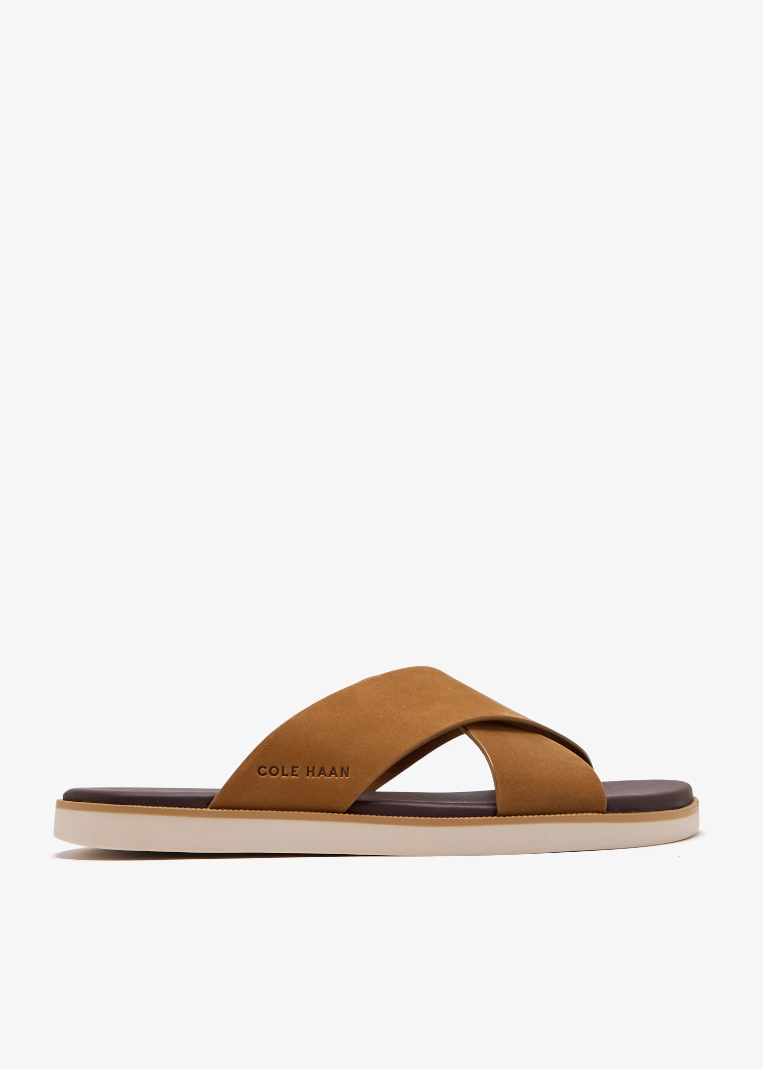 

Nantucket cross-strap sandals, Brown