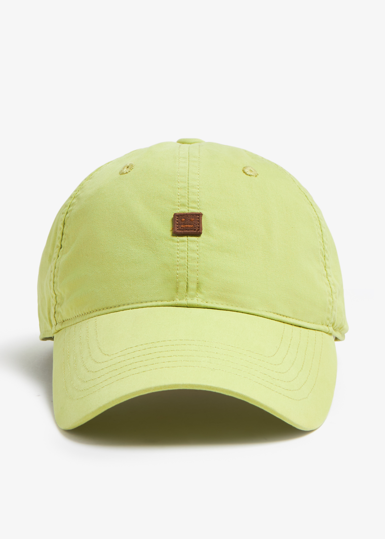 

Face logo cap, Yellow