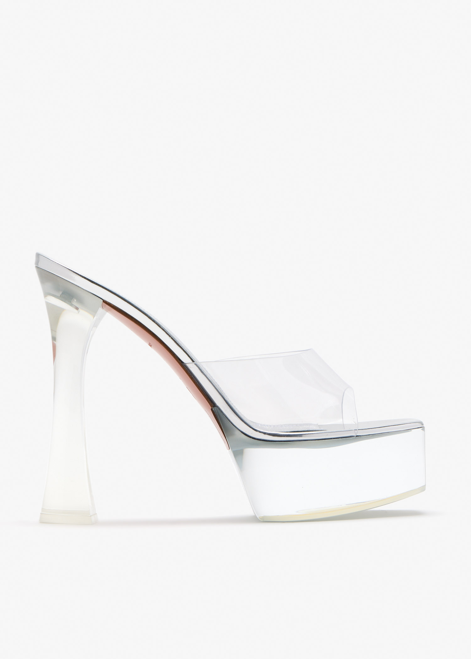 

Dalida 140 glass slippers, Neutral