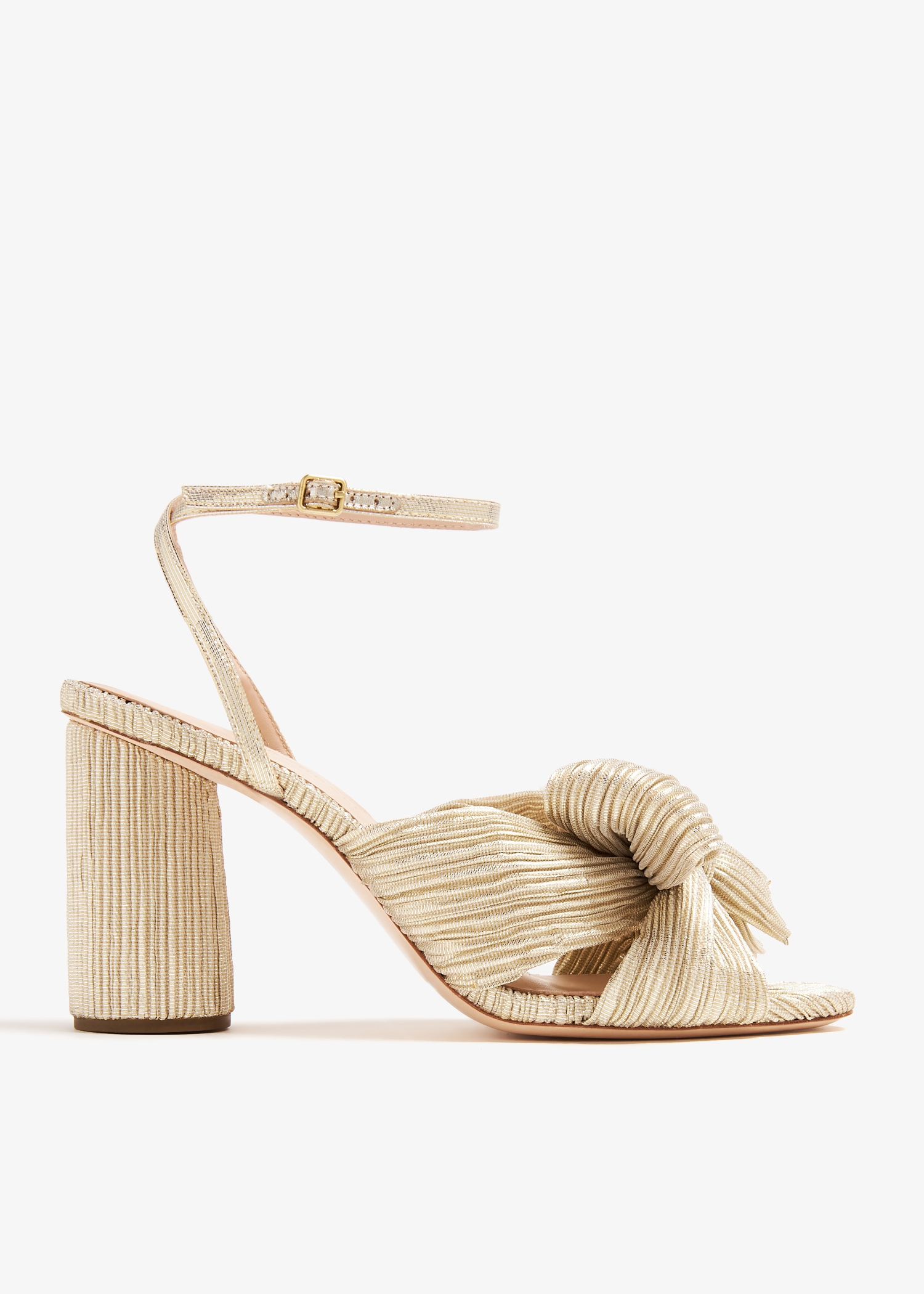 

Camellia sandals, Gold