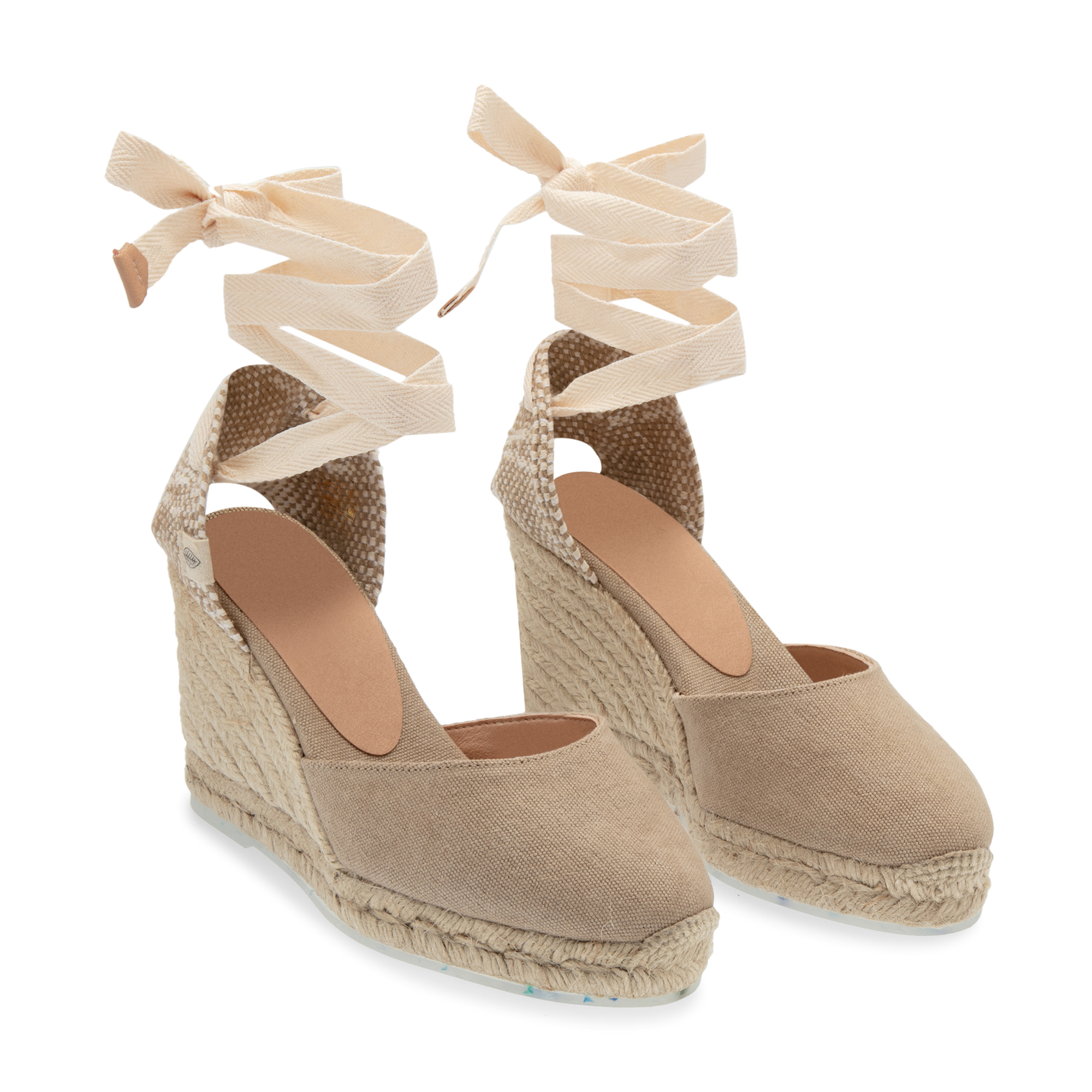 

Carina wedge espadrilles, Beige