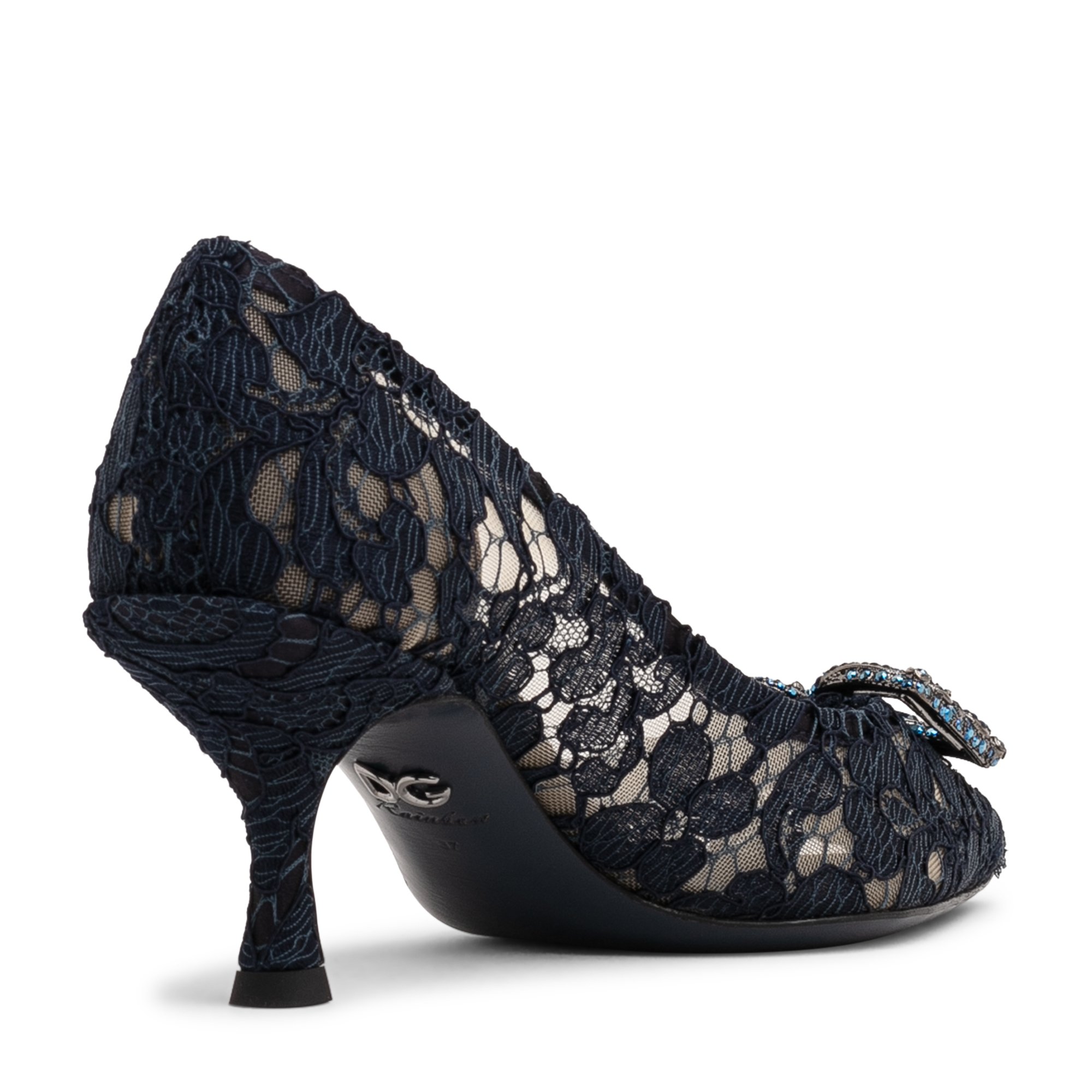 

Taormina lace pumps, Blue